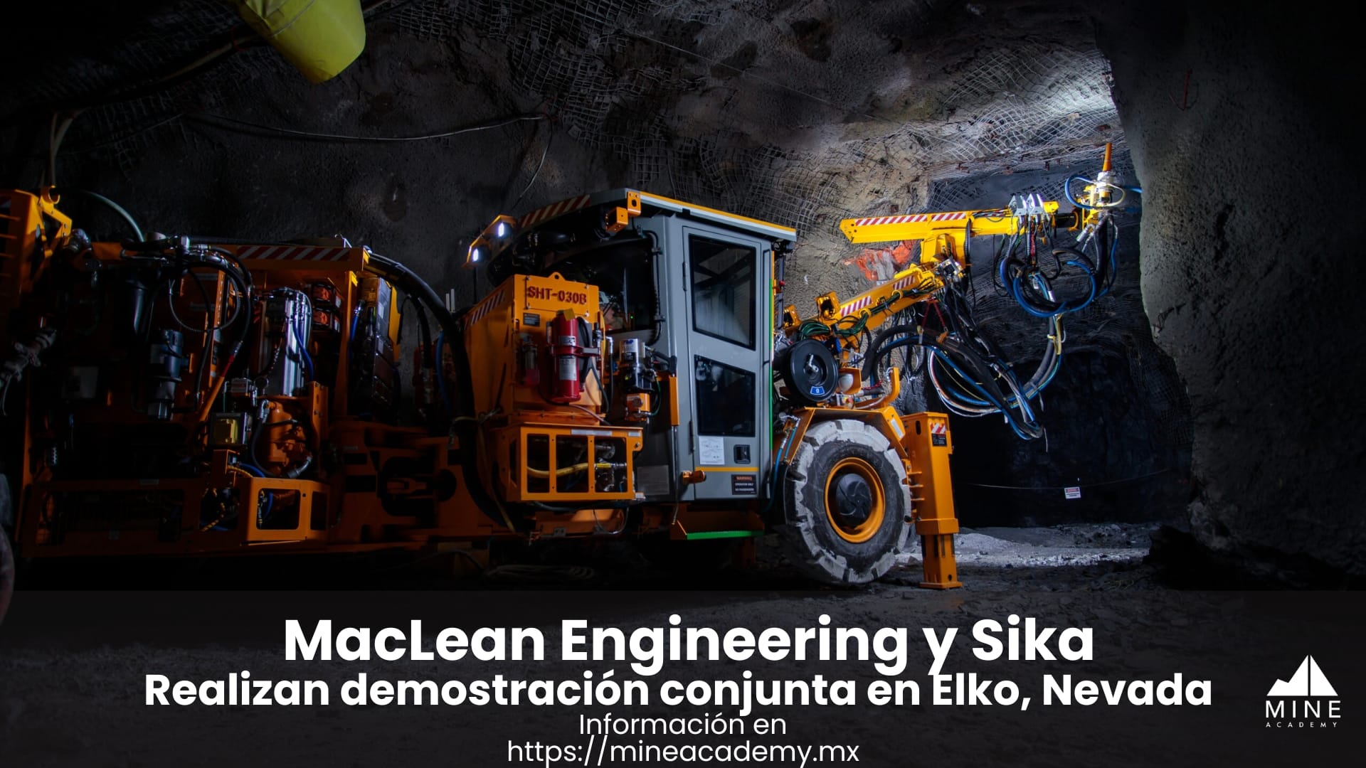 MacLean Engineering y Sika realizan demostración conjunta en Elko, Nevada