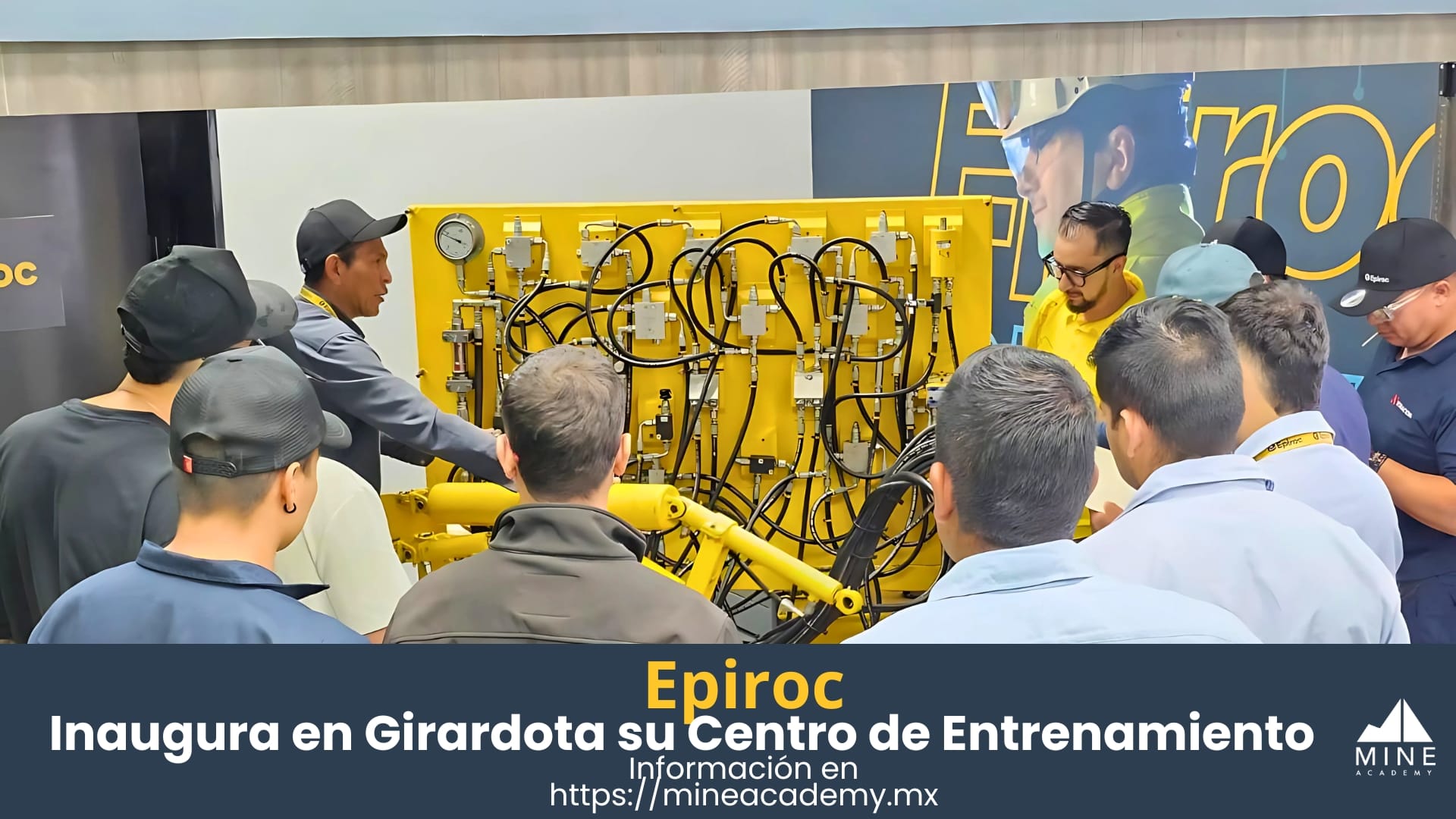 Epiroc inaugura en Girardota su Centro de Entrenamiento con formación en sistemas hidráulicos
