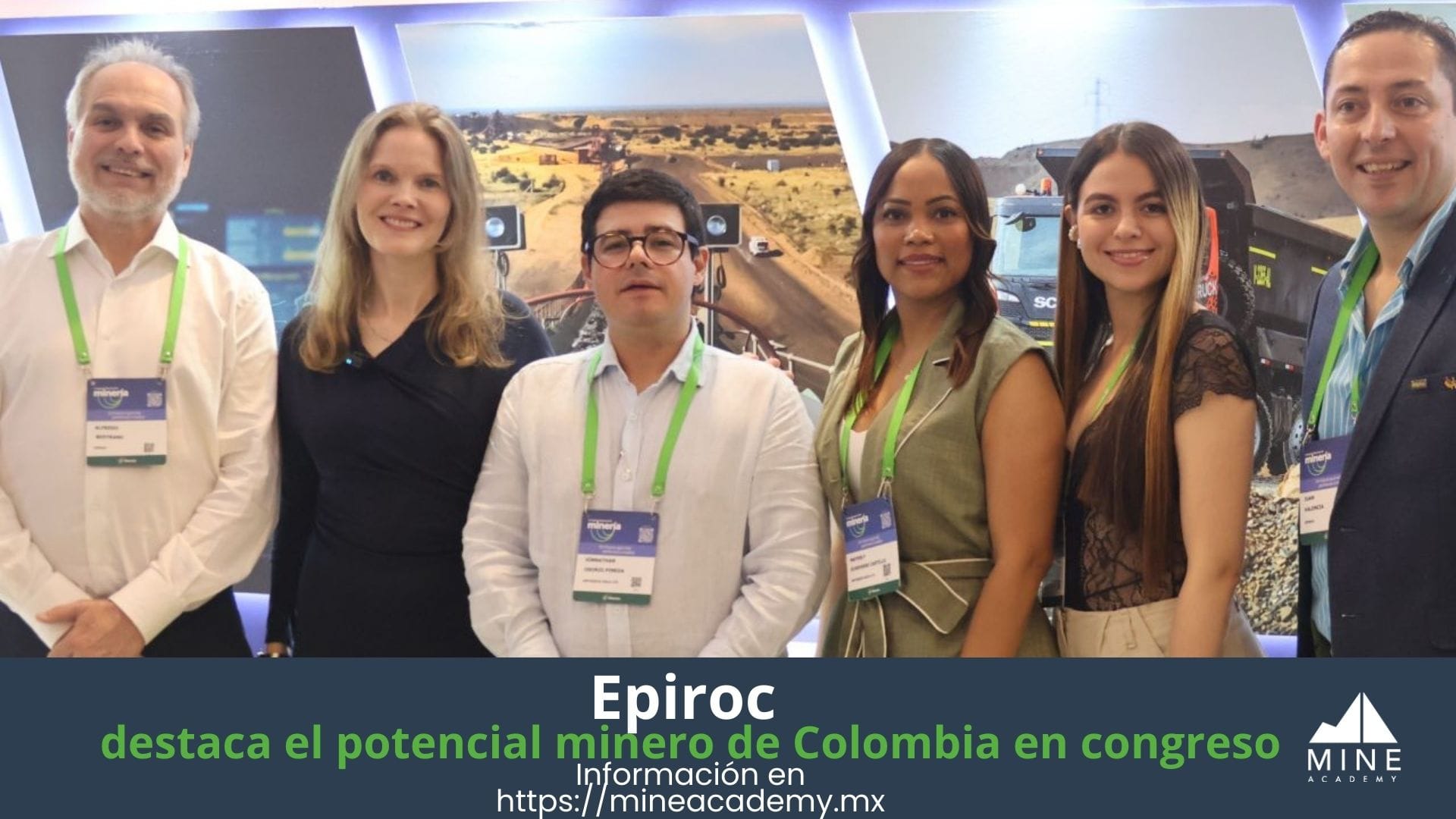 Epiroc destaca el potencial minero de Colombia en congreso nacional