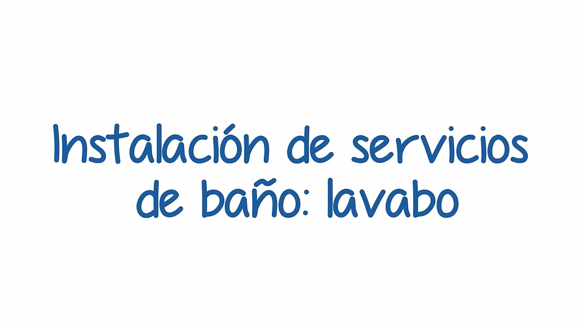 Curso de plomería nivel 3, Capítulo 13.