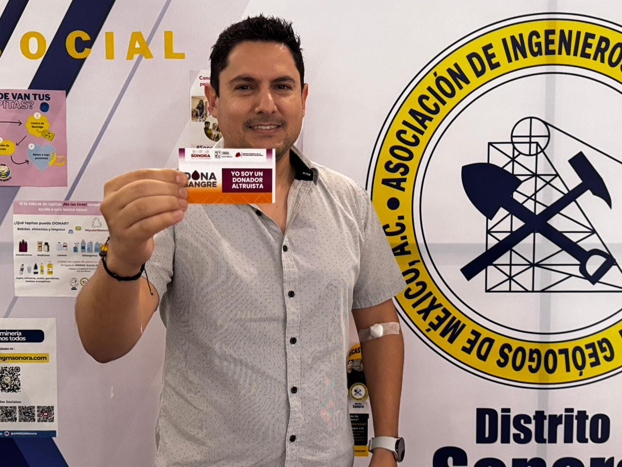 Beneficia sector minero la salud y vida de 280 personas con donación de sangre