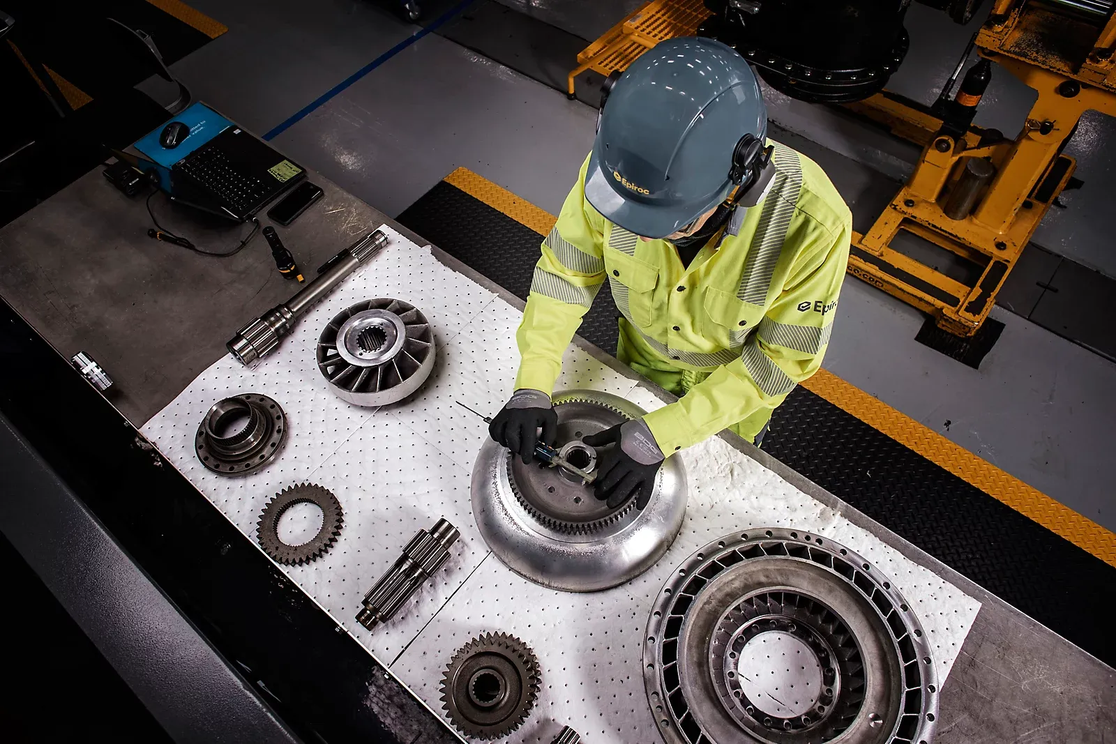 Epiroc soluciones circulares para extender la vida útil de equipos mineros