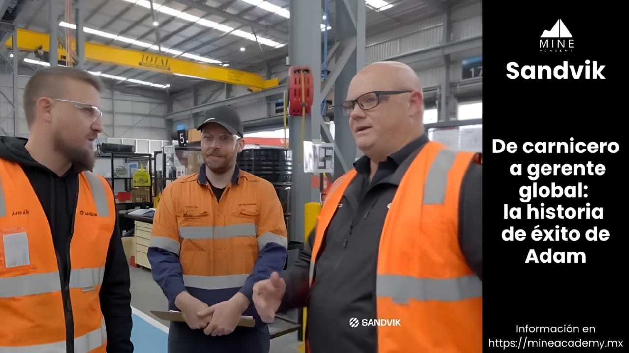 De carnicero a gerente global: la historia de éxito de Adam en Sandvik