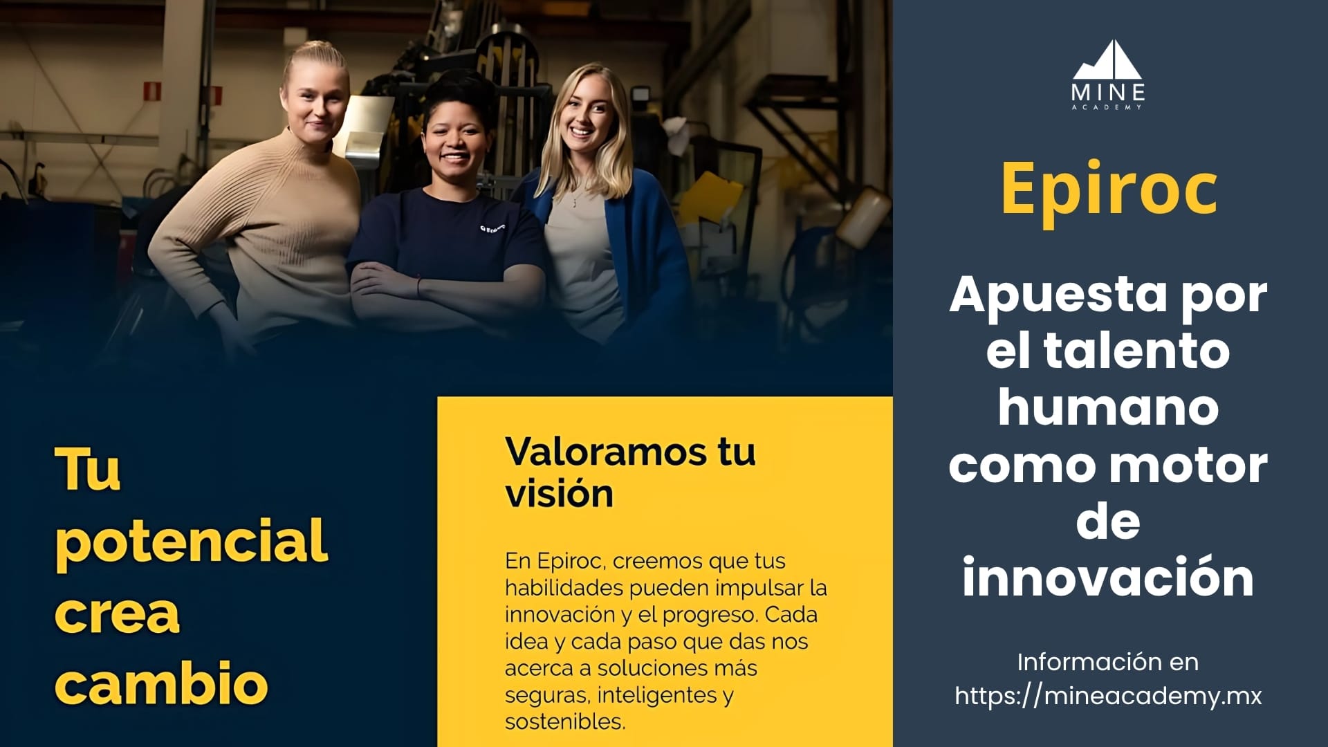 Epiroc apuesta por el talento humano como motor de innovación