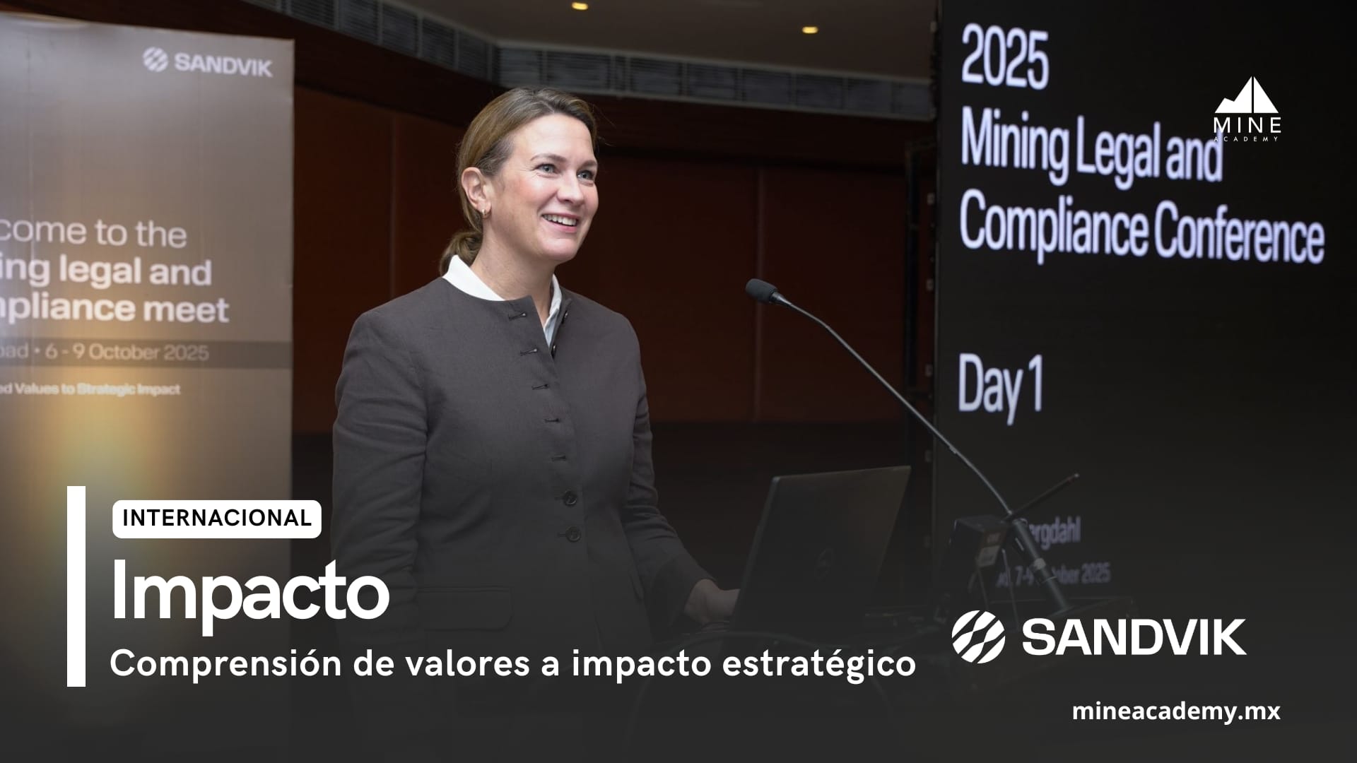 Sandvik Mining de los valores al impacto estratégico