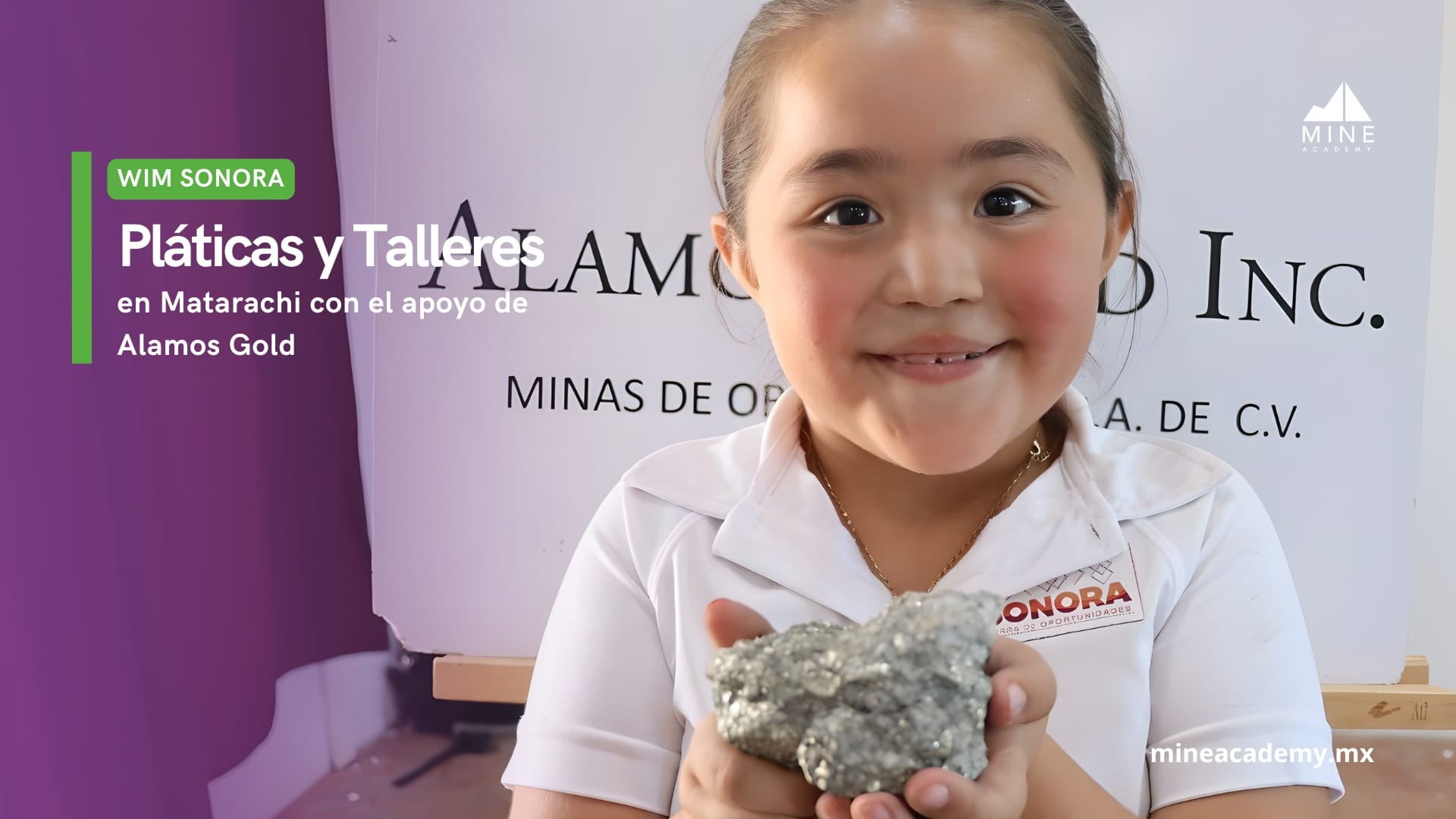 WIM Sonora imparte talleres y charlas en Matarachi con el apoyo de Alamos Gold