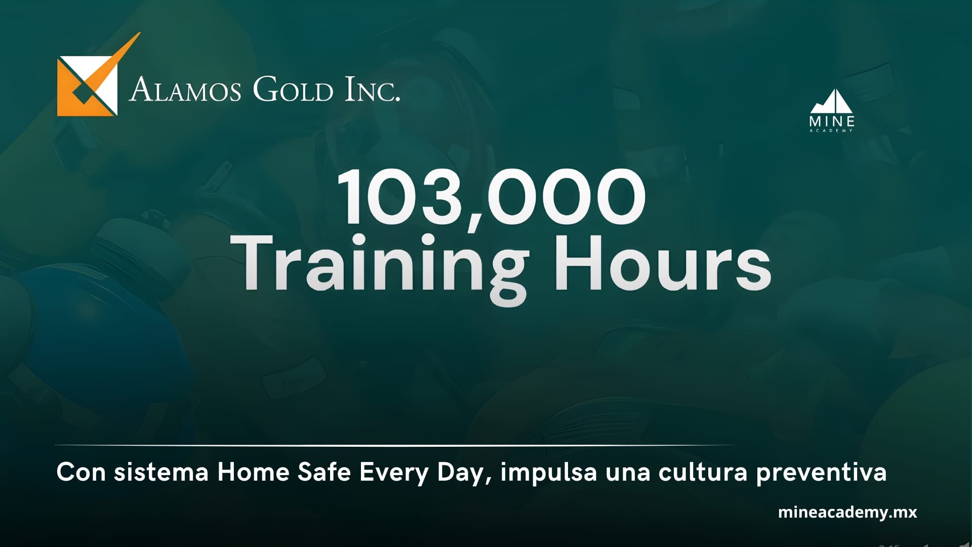 Alamos Gold fortalece su cultura de seguridad con más de 103,000 horas de capacitación en 2024
