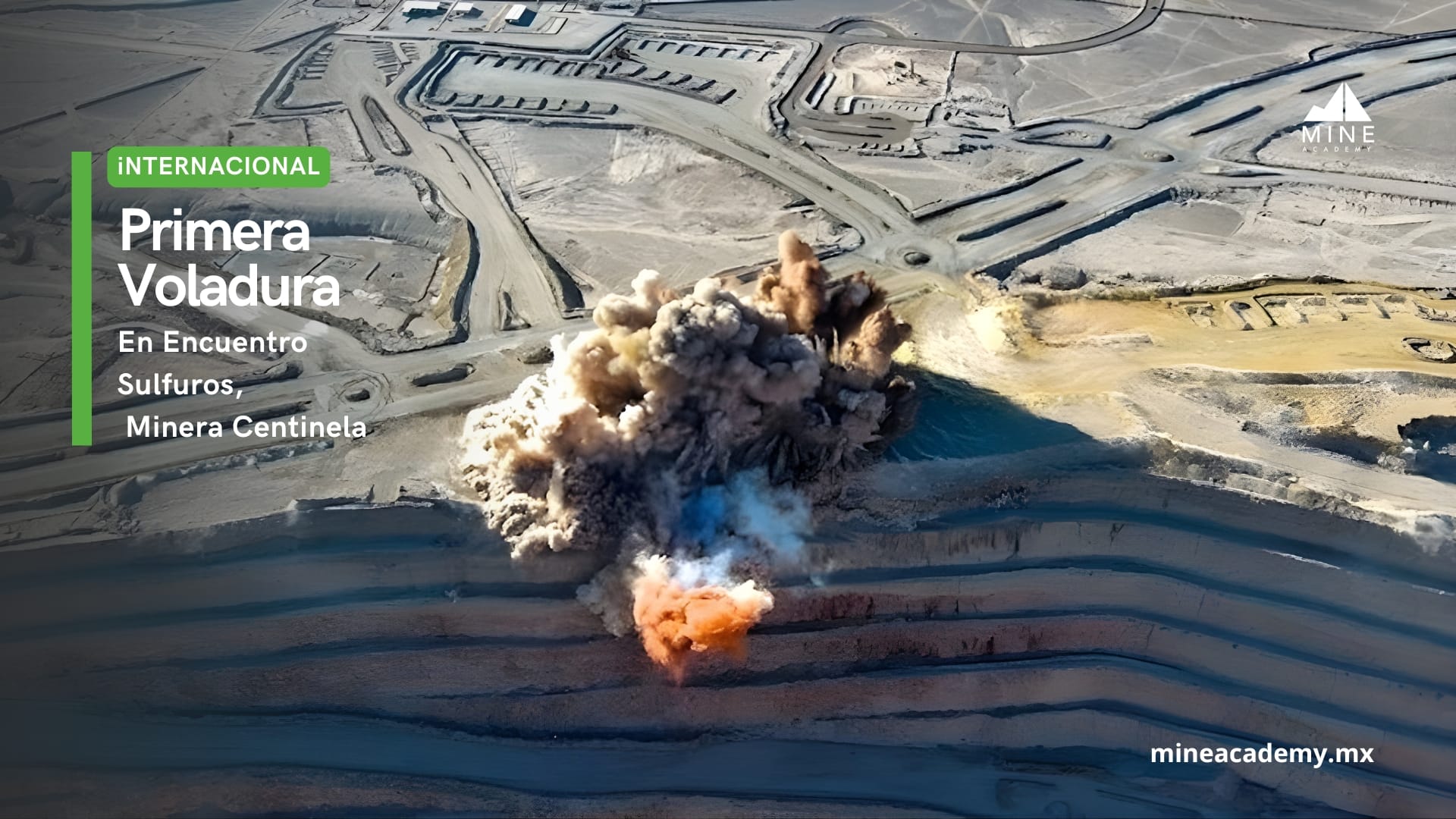 Antofagasta Minerals inicia la nueva era del cobre con la primera voladura en Encuentro Sulfuros