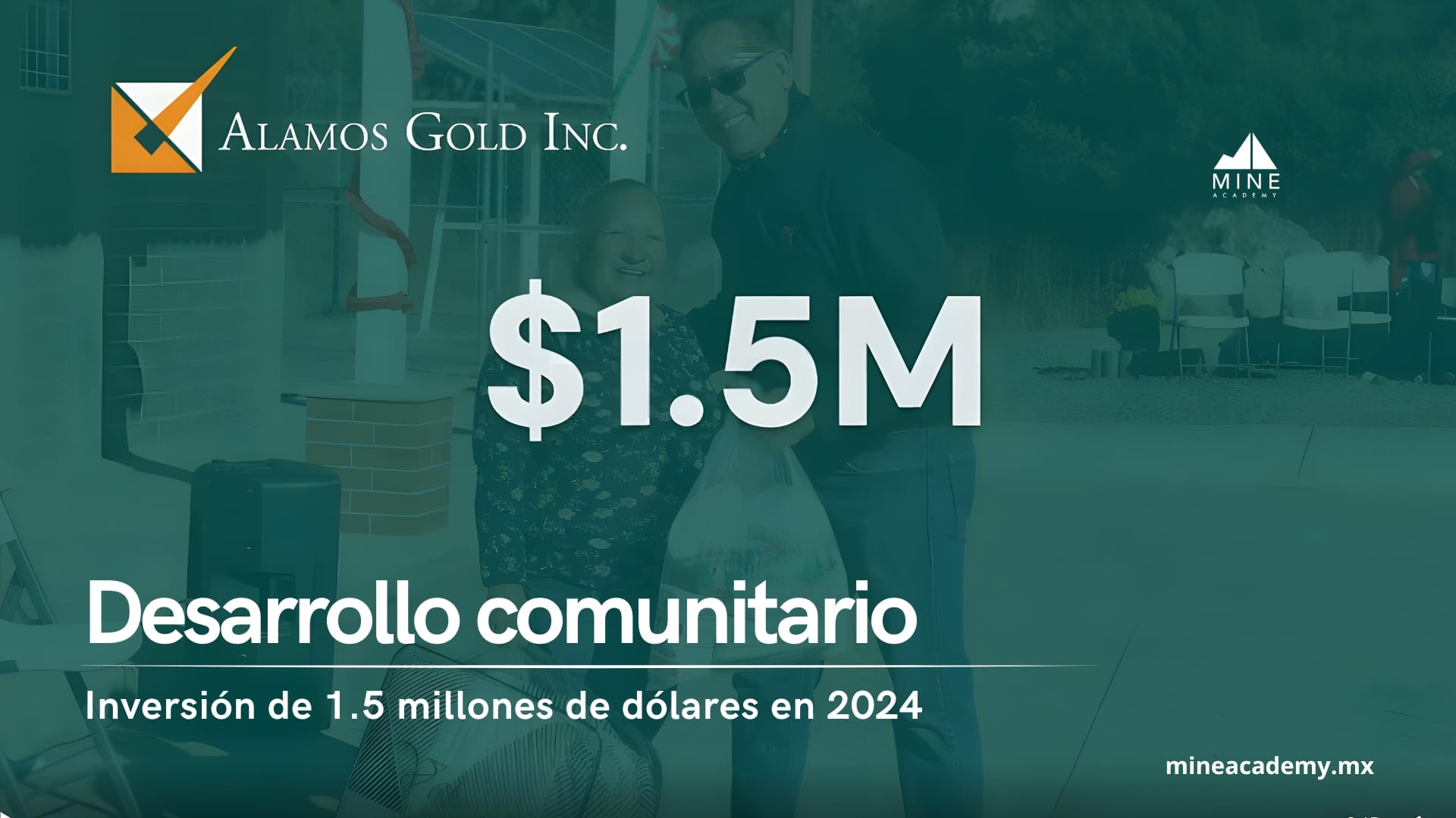 Alamos Gold impulsa desarrollo comunitario con inversión de 1.5 millones de dólares en 2024