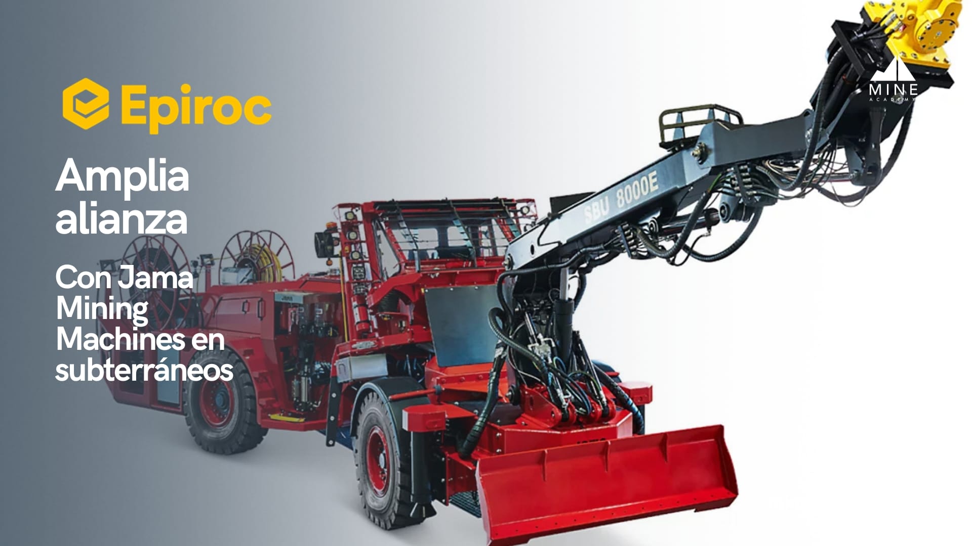 Epiroc y Jama Mining Machines amplían su alianza global en minería subterránea