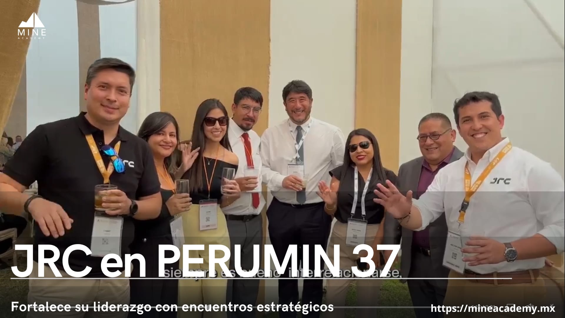 JRC fortalece su liderazgo en PERUMIN 37 con encuentros estratégicos