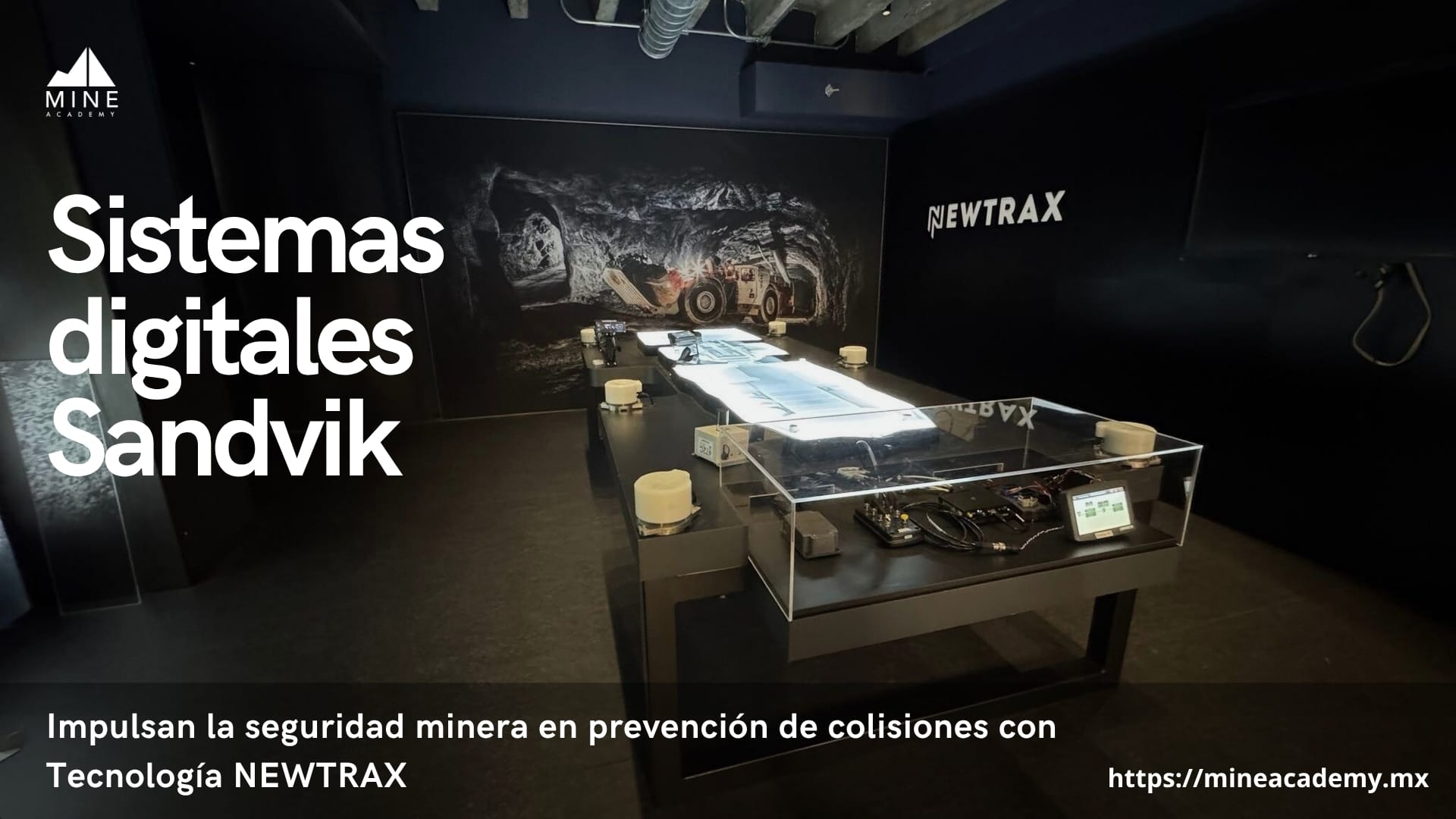 Sistemas digitales Sandvik impulsan la seguridad minera en prevención de colisiones