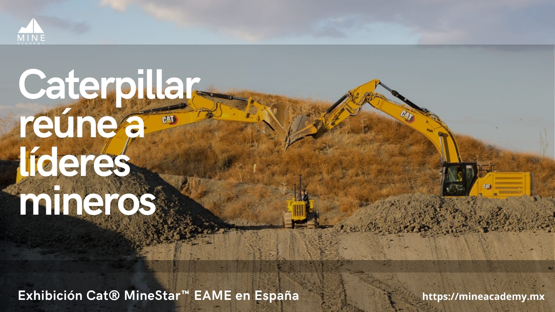 Caterpillar reúne a líderes mineros en la exhibición Cat® MineStar™ EAME en España