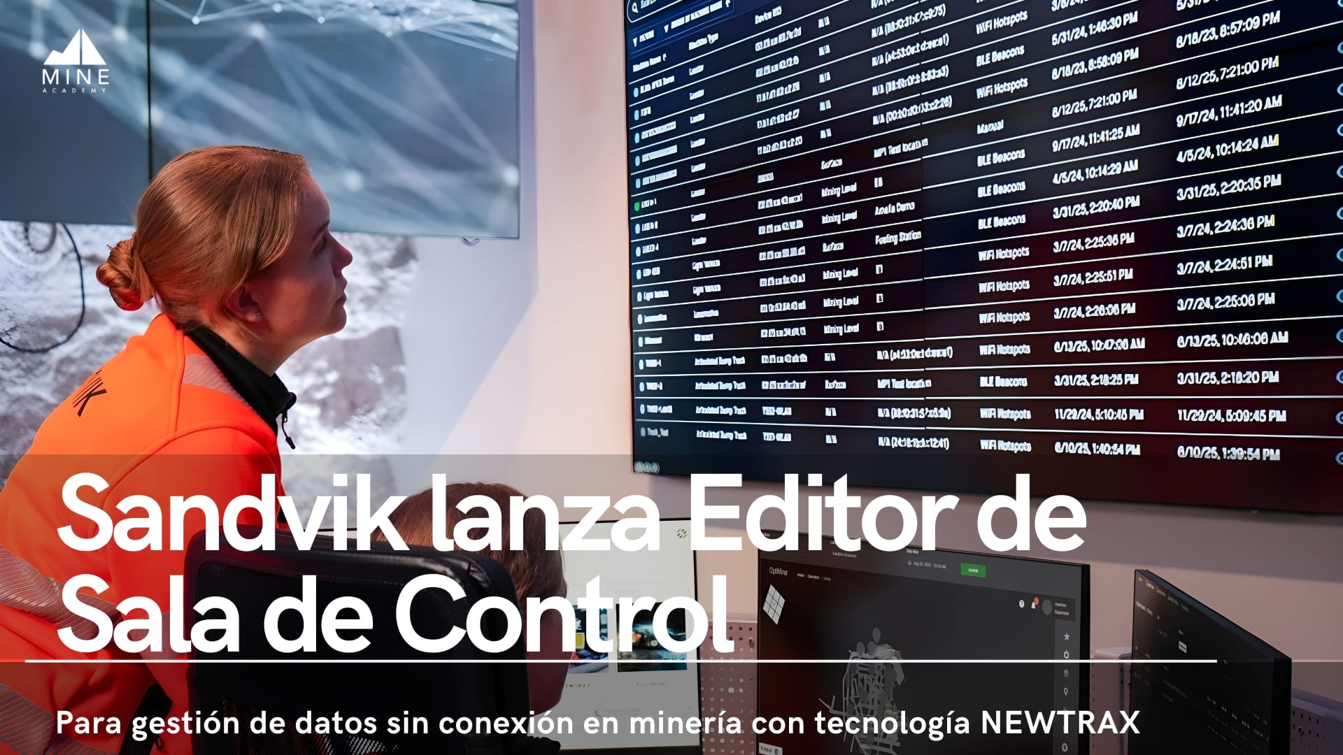 Sandvik lanza Editor de Sala de Control para gestión de datos sin conexión en minería