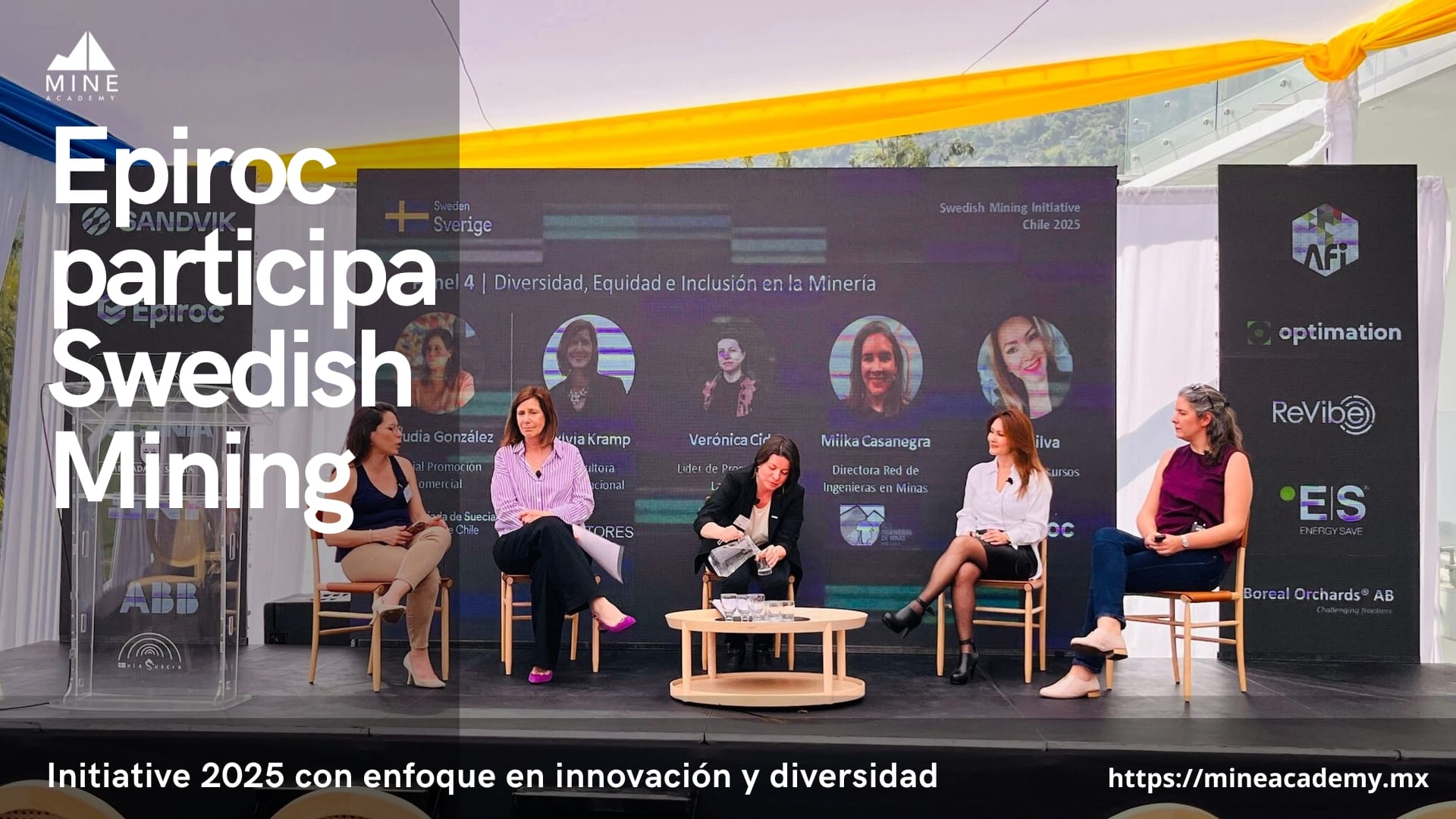Epiroc participa en el Swedish Mining Initiative 2025 con enfoque en innovación y diversidad