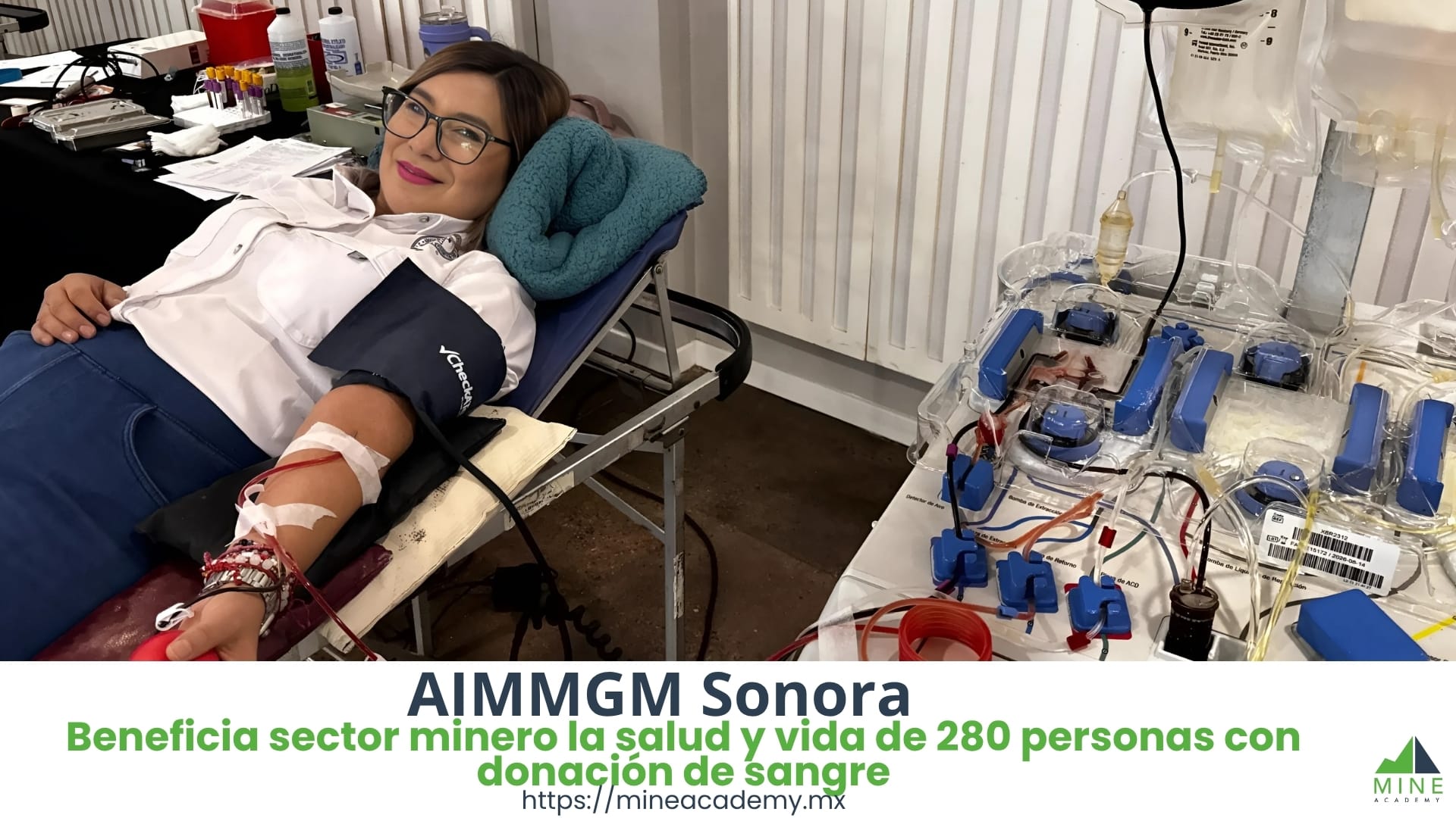 Sector minero impulsa salud y bienestar con 10 campañas de donación de sangre en Sonora