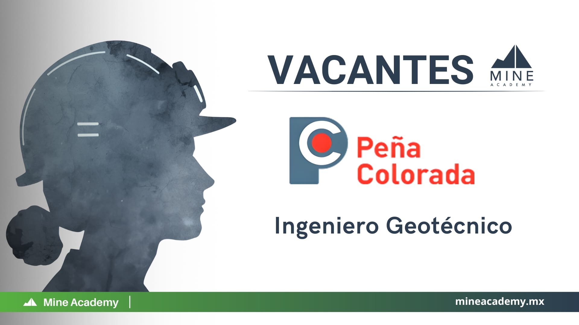 Oportunidad laboral Peña Colorada