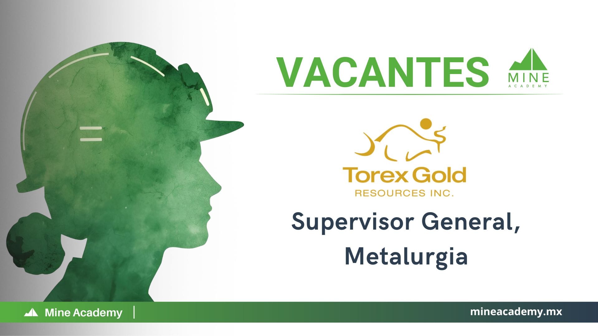 Oportunidad Laboral Torex Gold