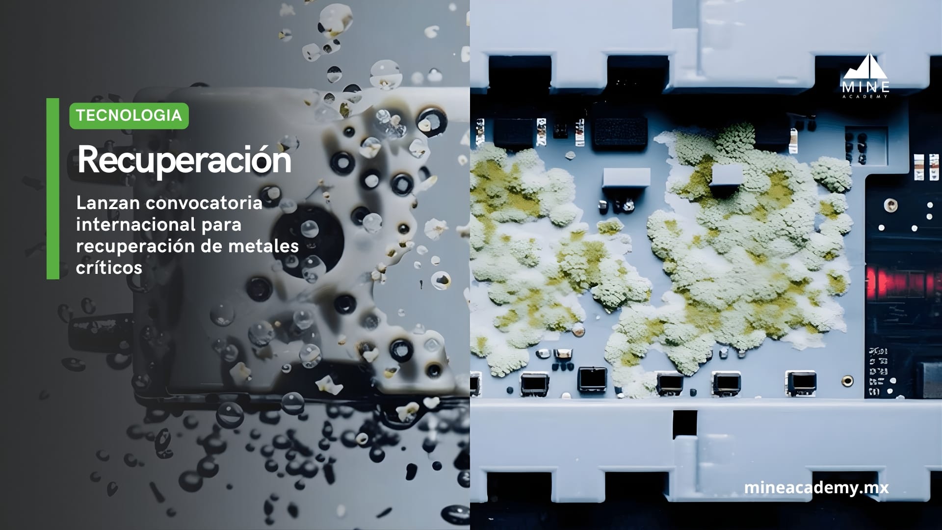 Alemania lanza convocatoria internacional para innovaciones en recuperación de metales críticos