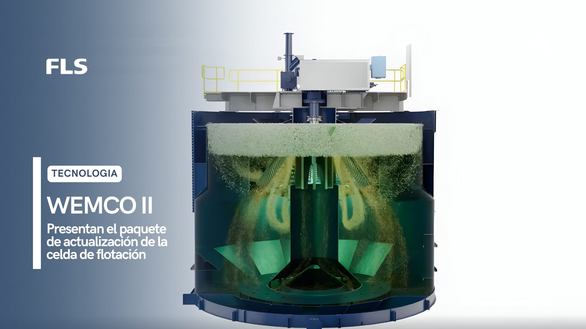 FLS presenta el paquete de actualización de celda de flotación WEMCO® II