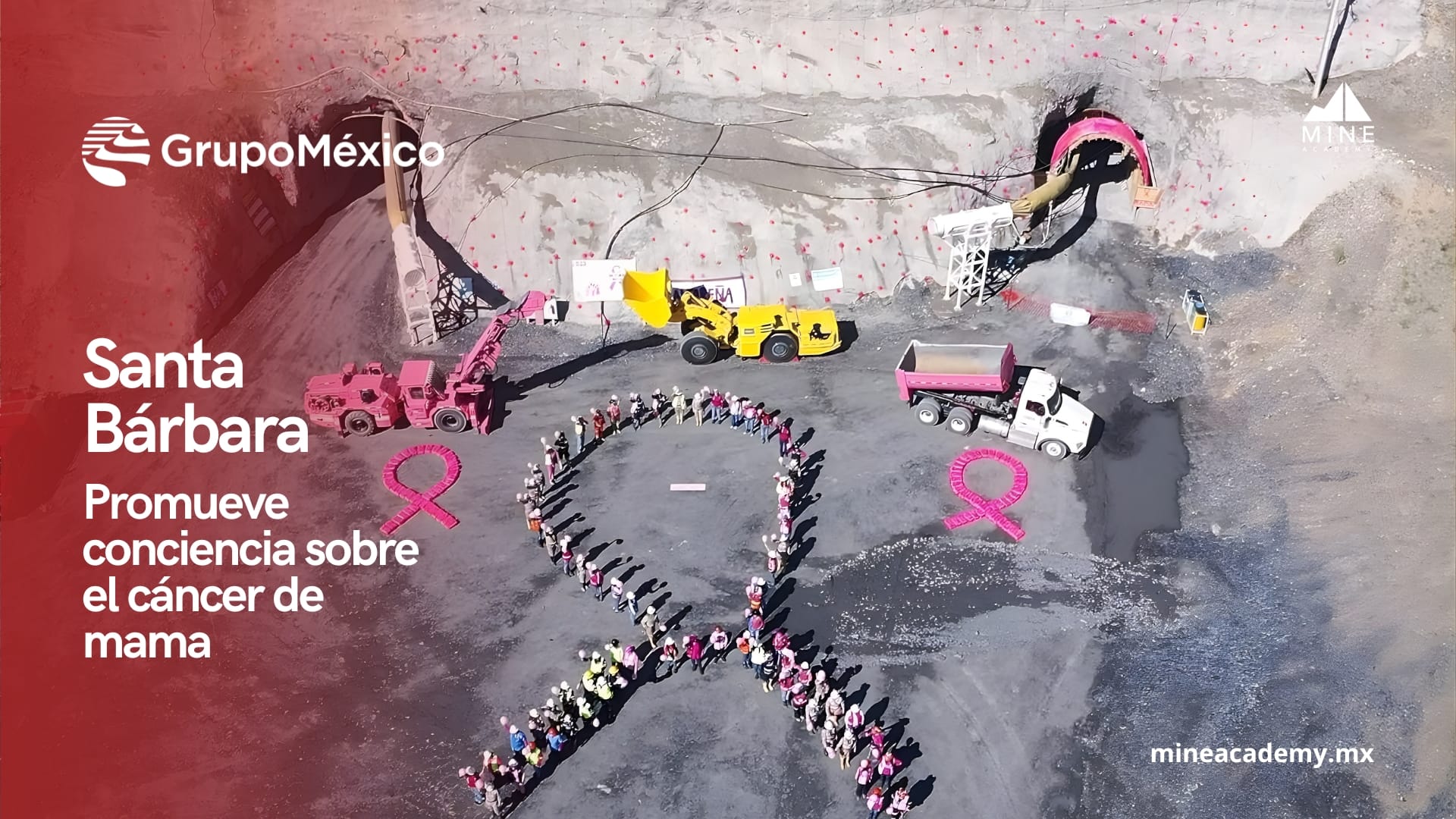Grupo México Unidad Santa Bárbara promueve la conciencia sobre el cáncer de mama