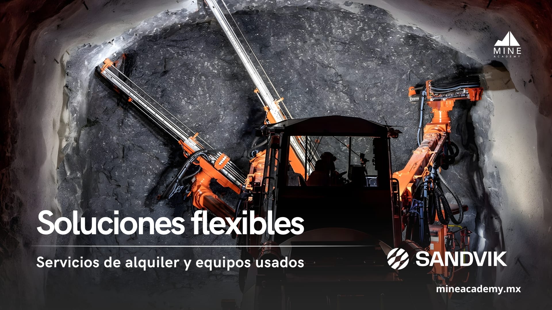 Sandvik impulsa la productividad con soluciones flexibles de equipos usados y de alquiler
