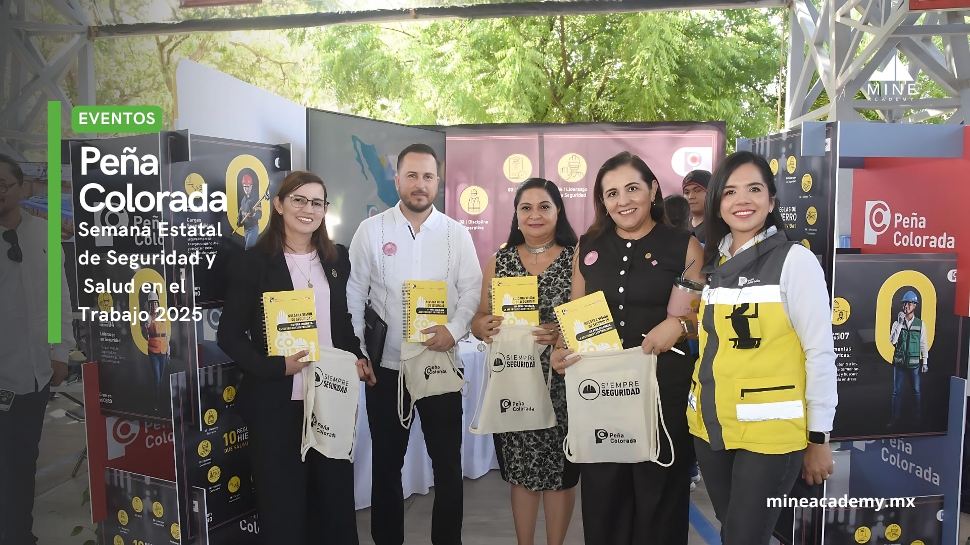 Peña Colorada participa en la Semana Estatal de Seguridad y Salud en el Trabajo 2025