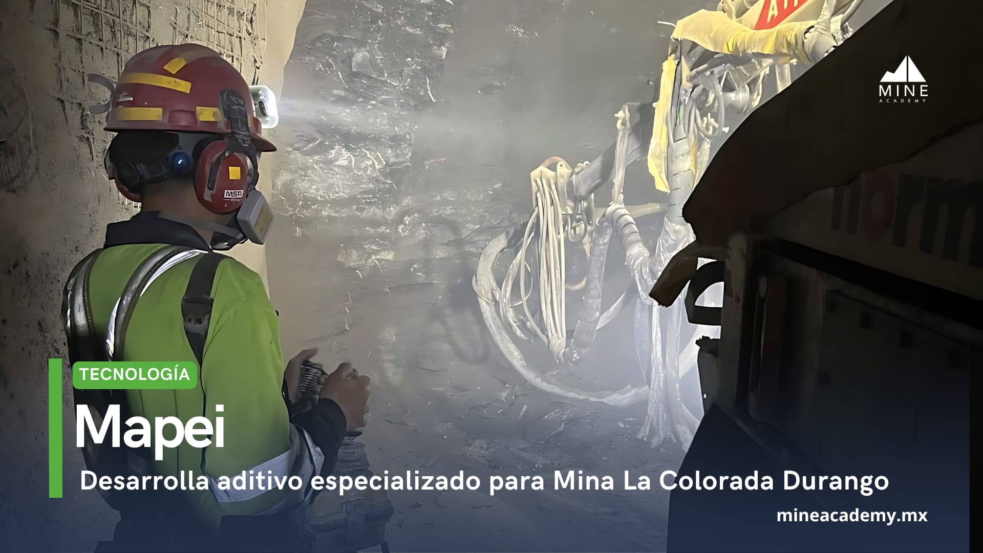 Mapei desarrolla aditivo especializado para Mina La Colorada de Pan American Silver