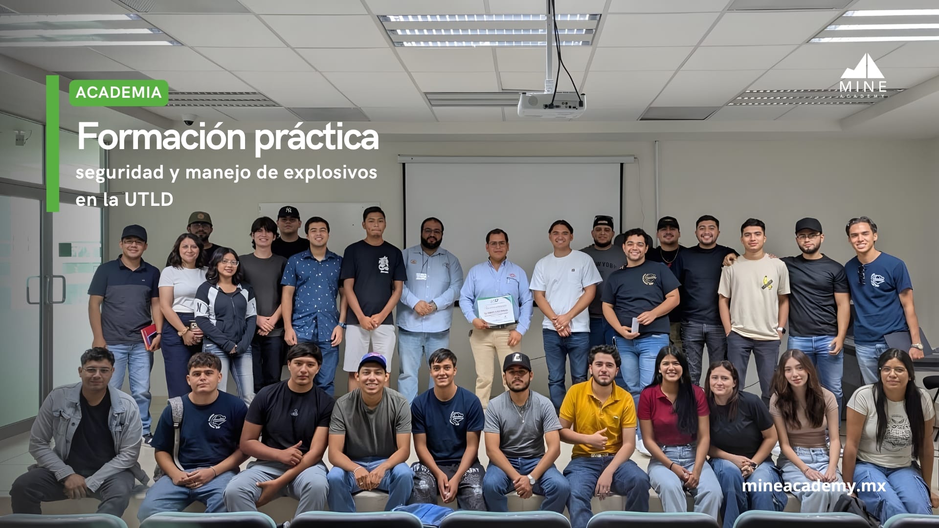 Formación práctica en seguridad y manejo de explosivos en la UTLD