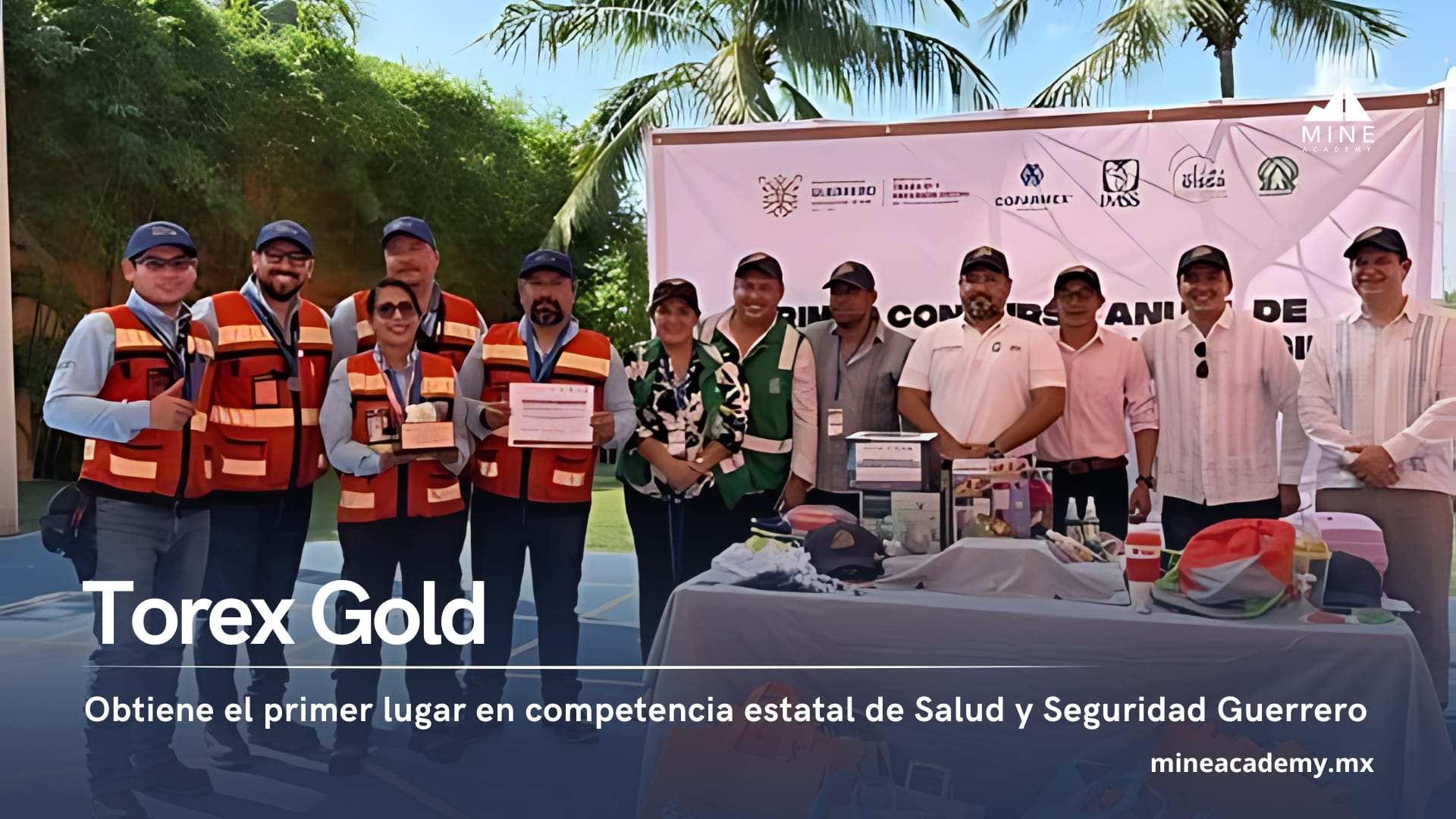Torex Gold obtiene el primer lugar en competencia estatal de seguridad y salud ocupacional
