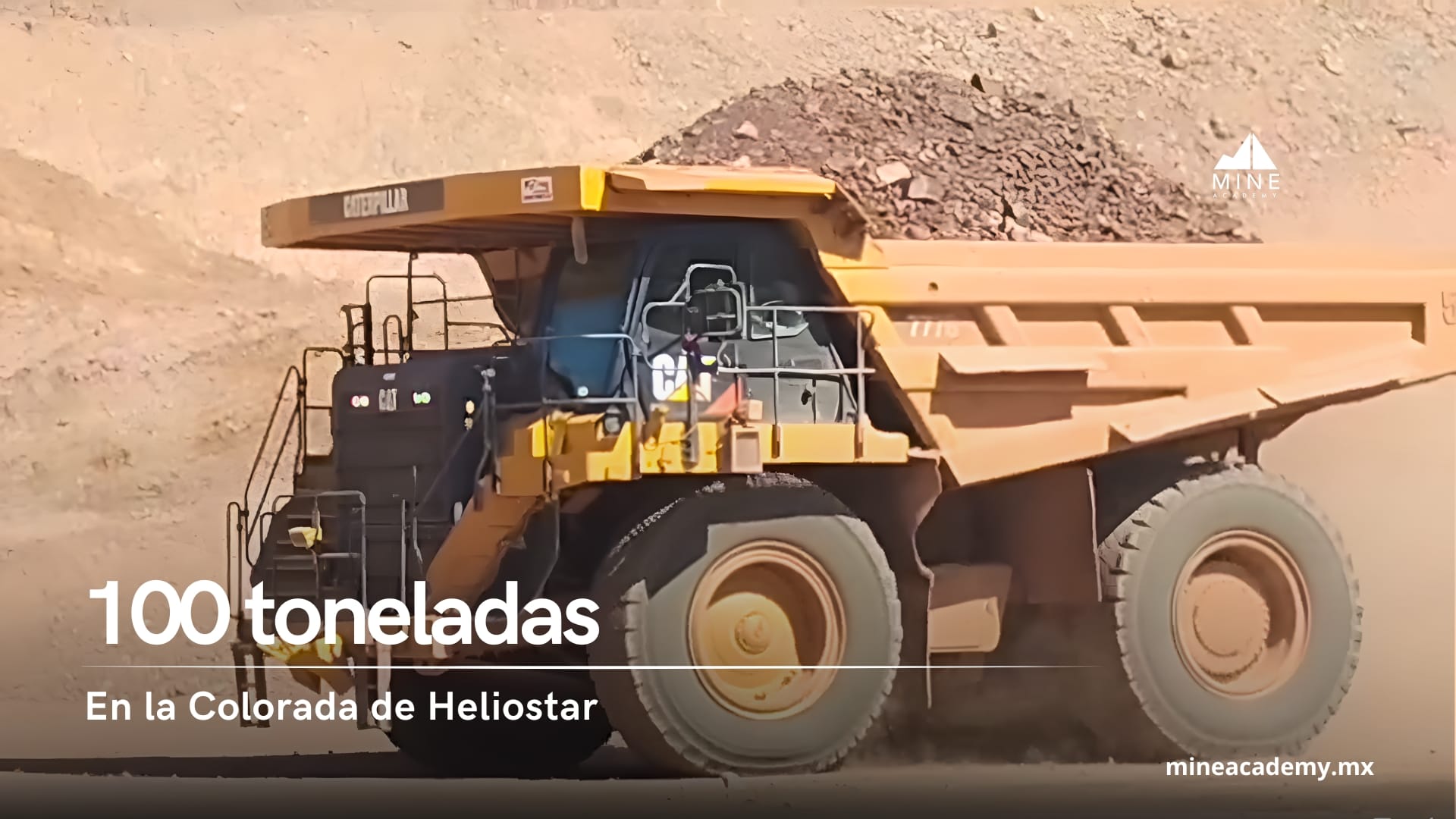 Heliostar Metals impulsa su producción en La Colorada con flota de camiones de 100 toneladas