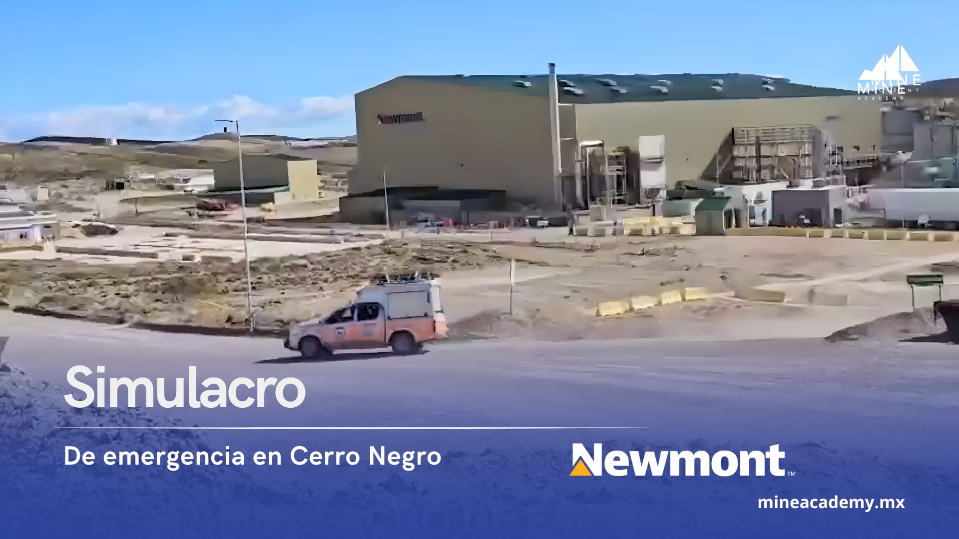 Simulacro de emergencia fortalece la coordinación en el Dique de Colas de Cerro Negro