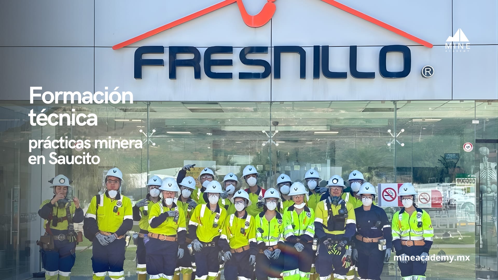 Fresnillo PLC impulsa la formación técnica con prácticas minera en Saucito