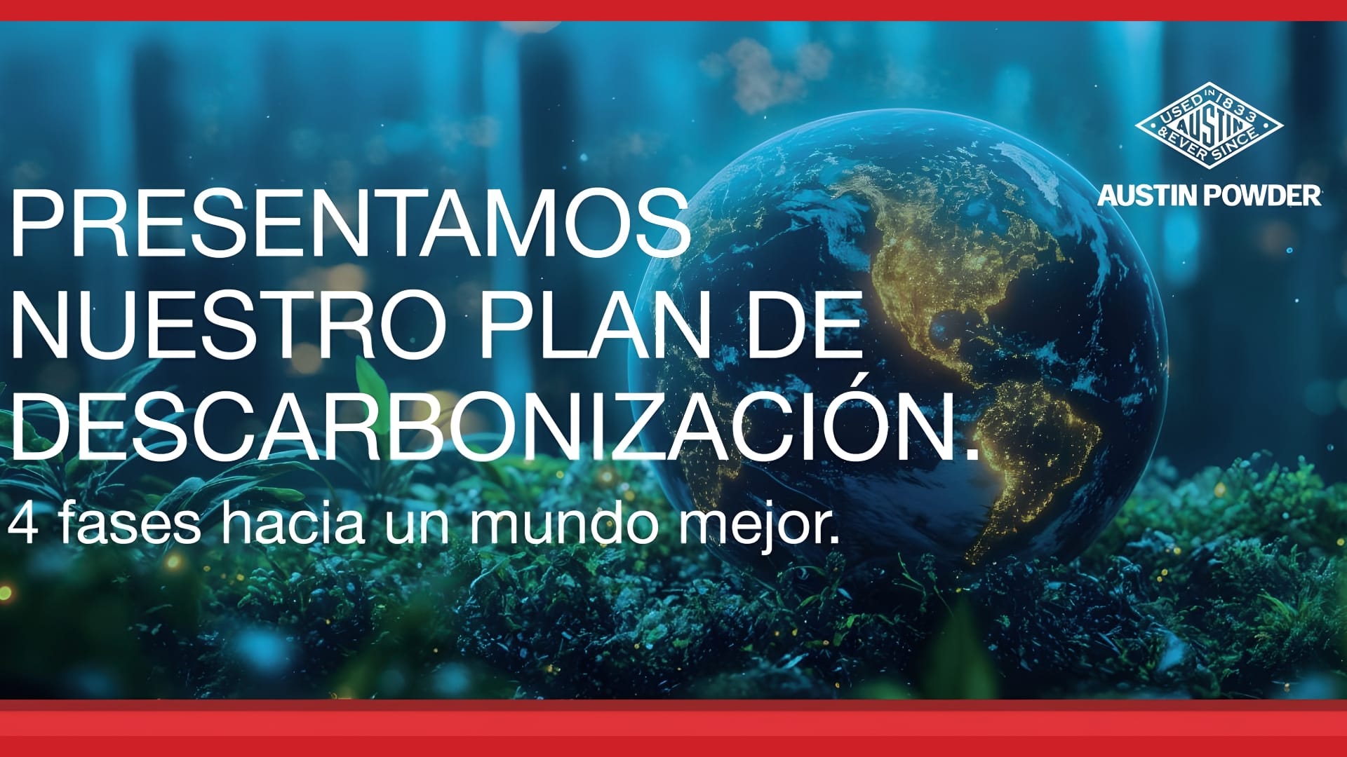 Austin Powder presenta su plan de descarbonización en cuatro fases