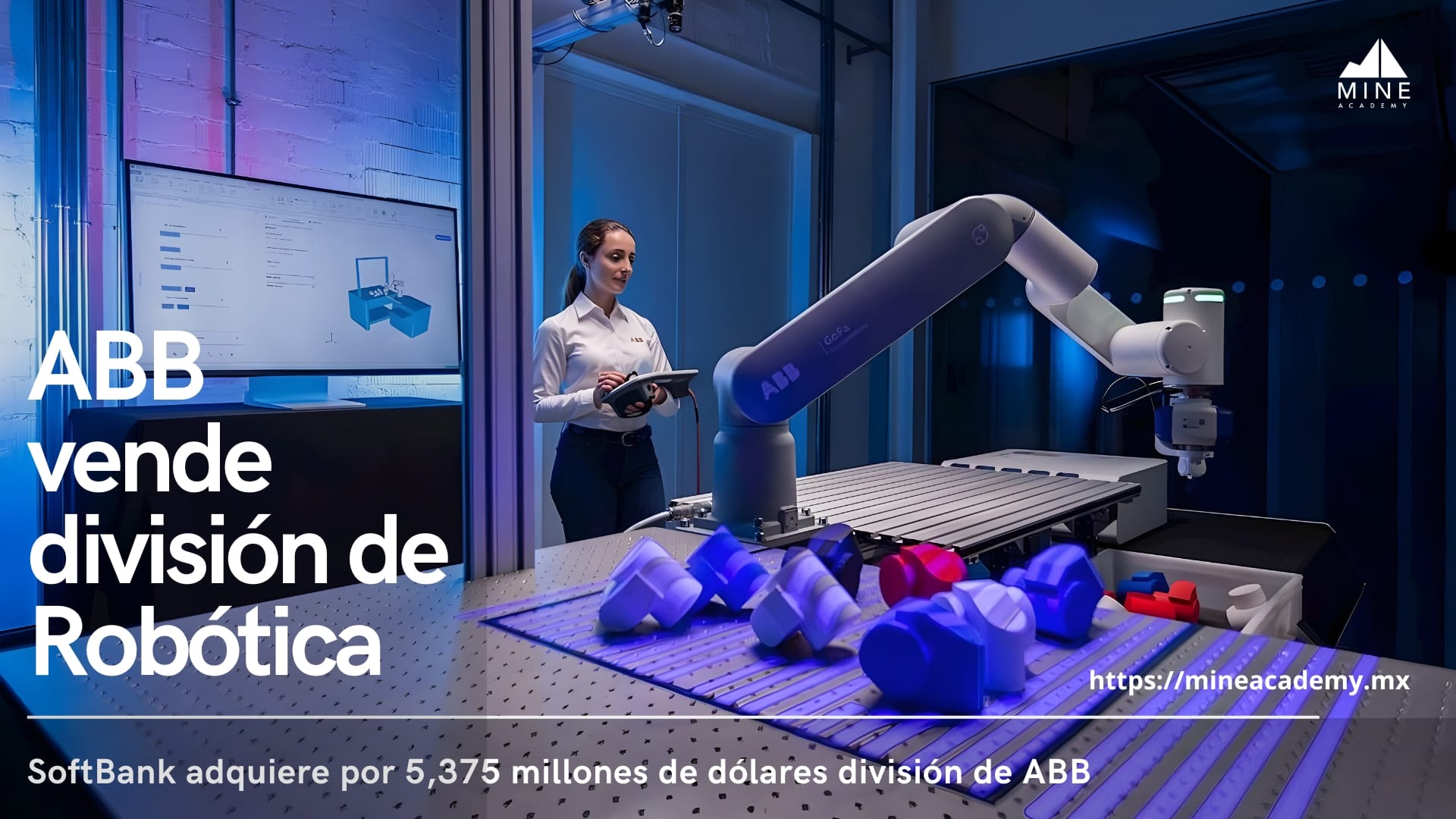 ABB vende su división de Robótica a SoftBank por 5,375 millones de dólares