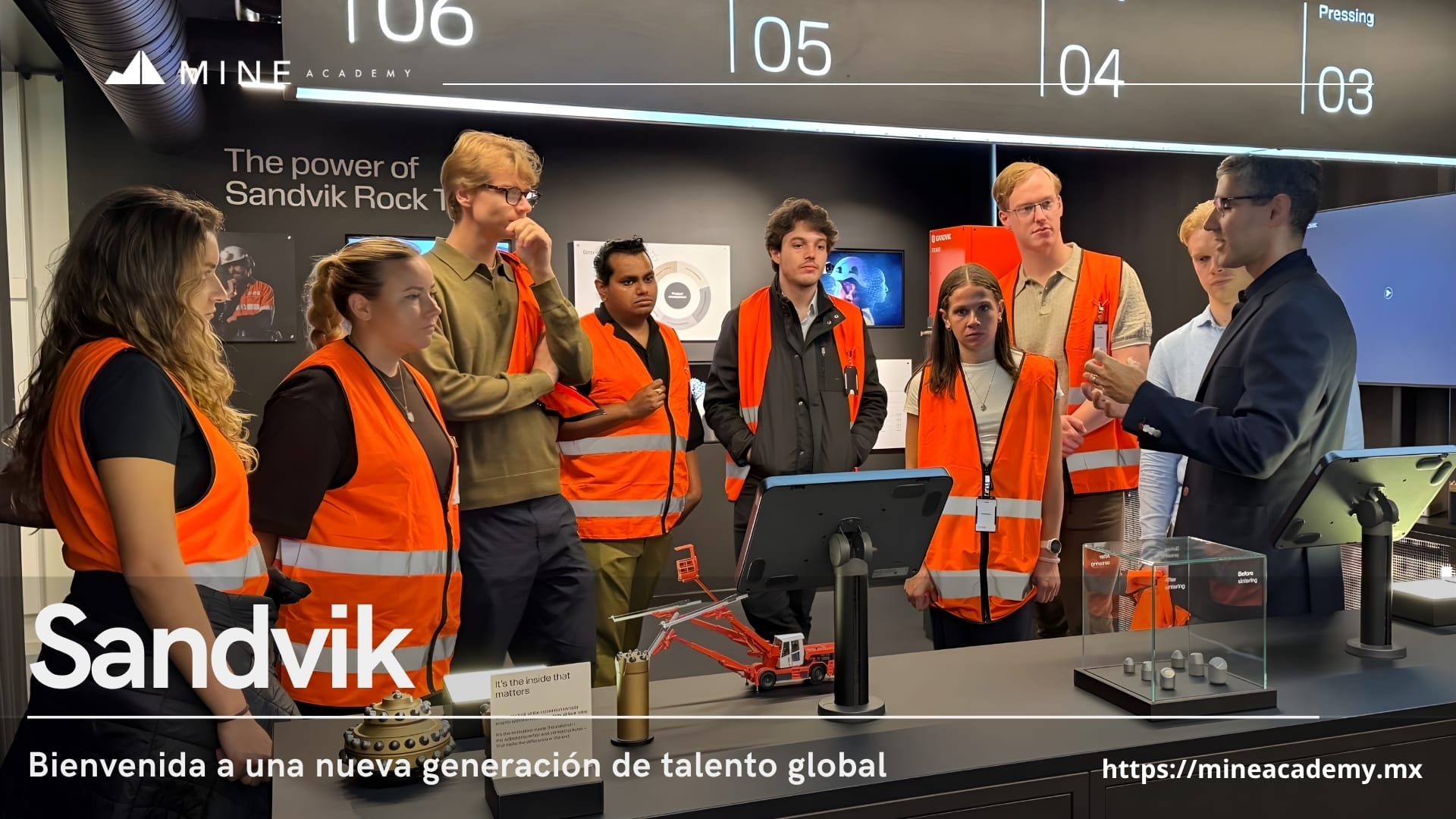 Sandvik da la bienvenida a una nueva generación de talento global