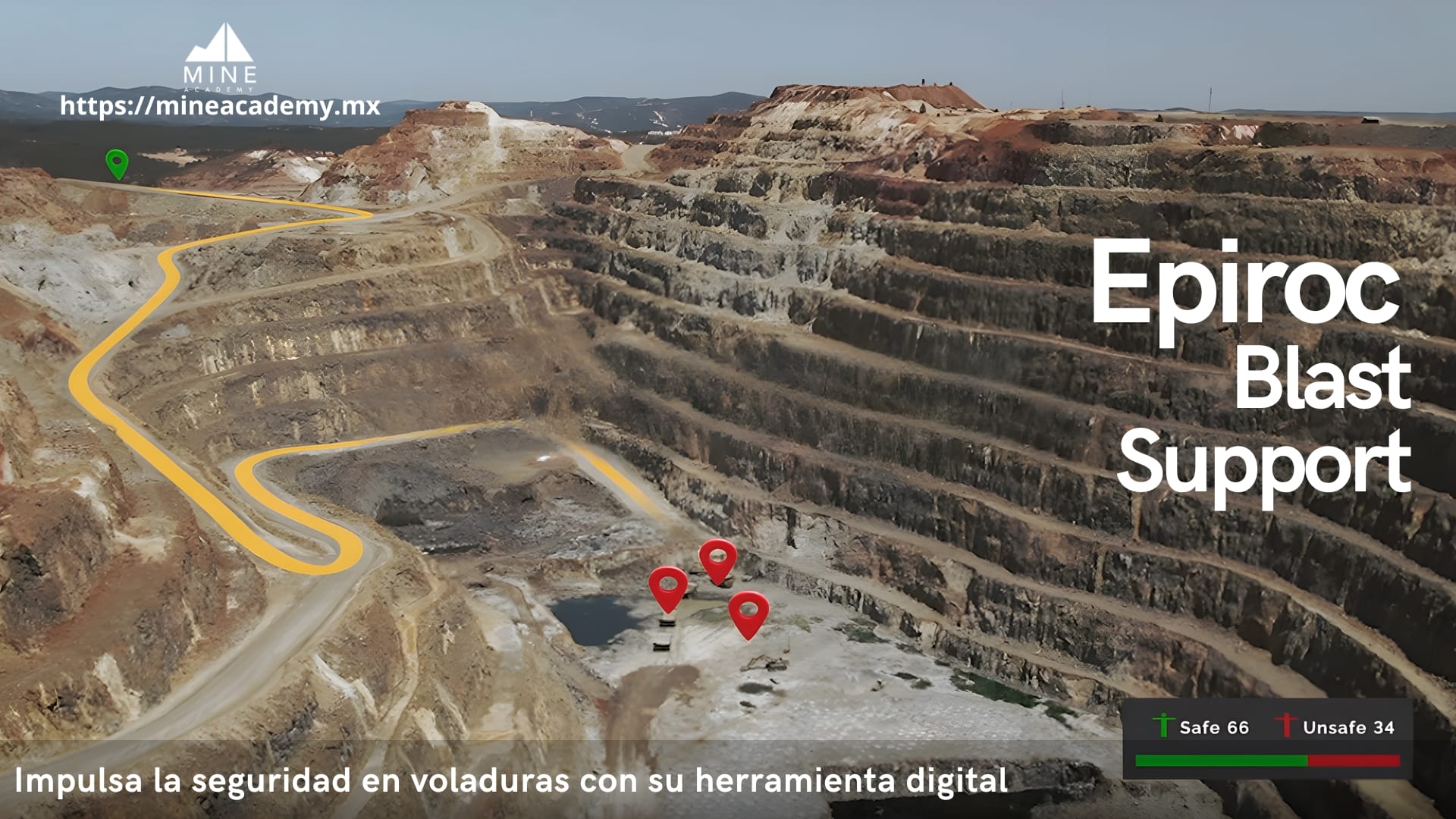 Epiroc impulsa la seguridad en voladuras con su herramienta digital Blast Support