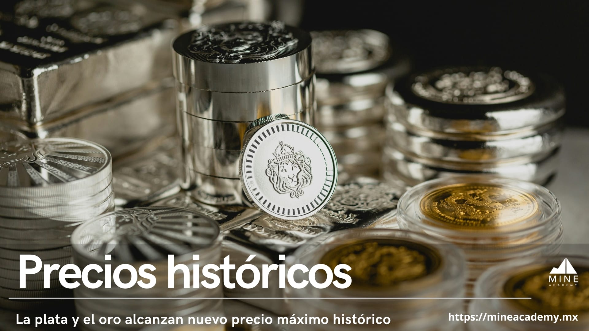 La plata y el oro alcanzan nuevo precio máximo histórico