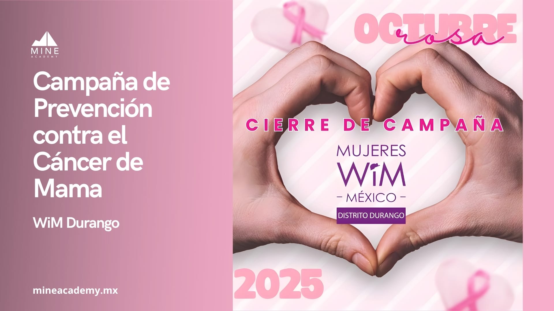 WIM México Durango concluye con éxito su Campaña de Prevención contra el Cáncer de Mama