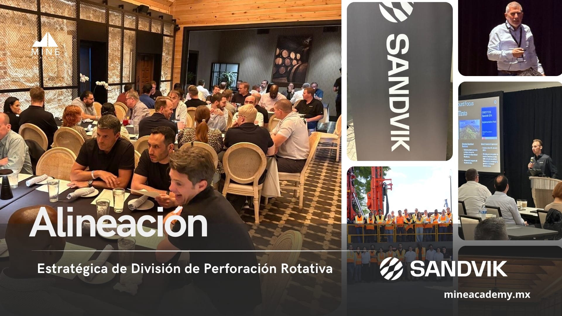 División de Perforación Rotativa de Sandvik fortalece alineación estratégica en Florida