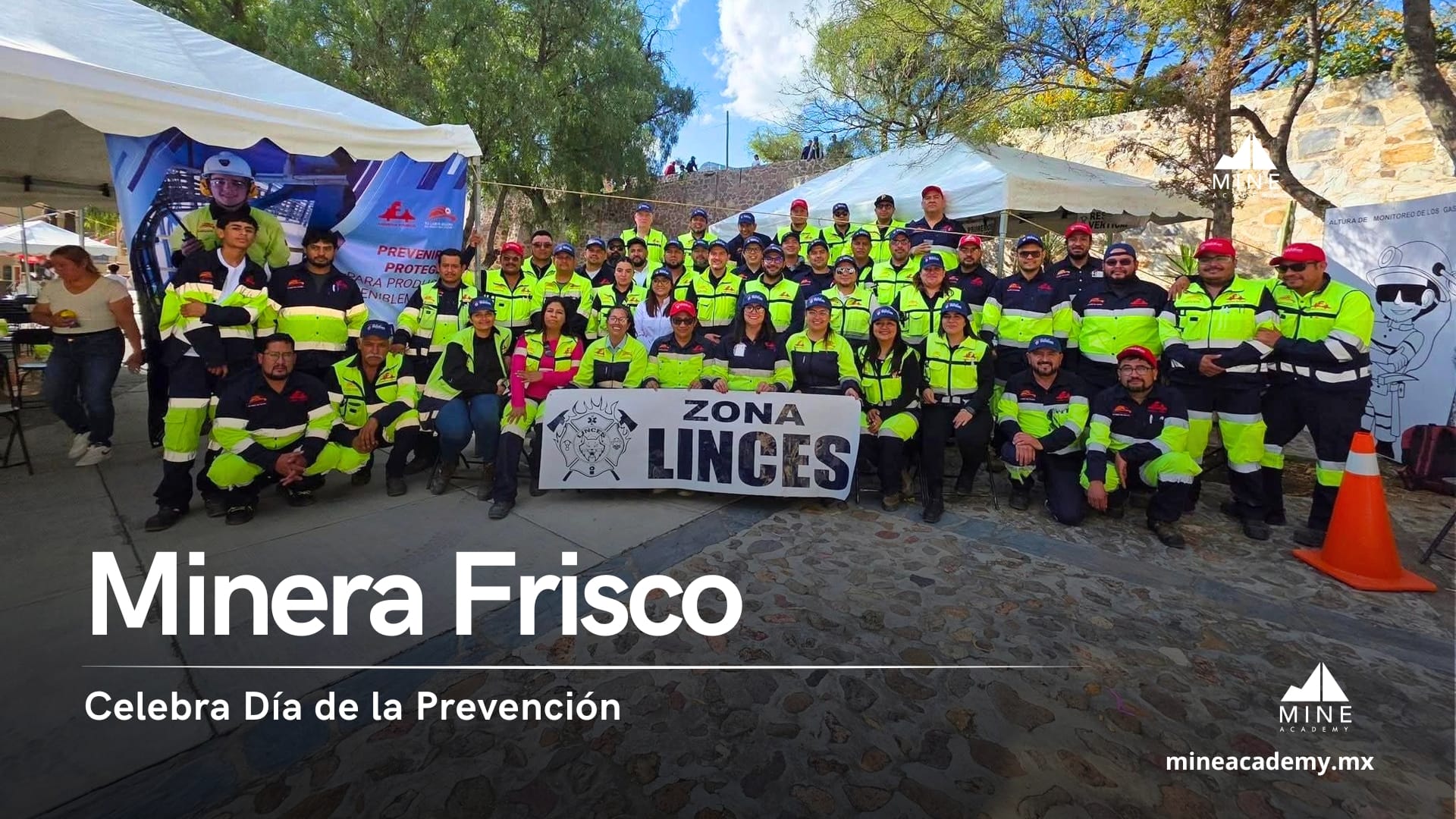 Minera Frisco celebra día la Prevención