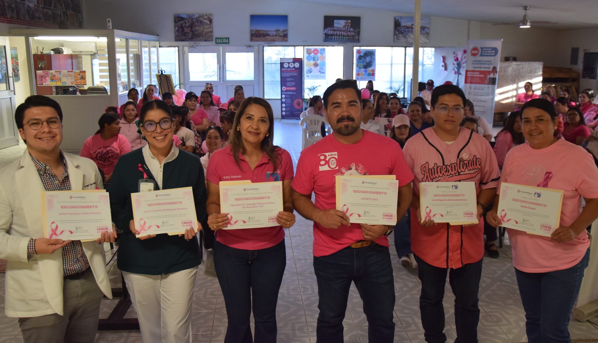 Grupo México impulsa en fronteras la campaña “¡tómatelo a pecho!” contra el cáncer de mama