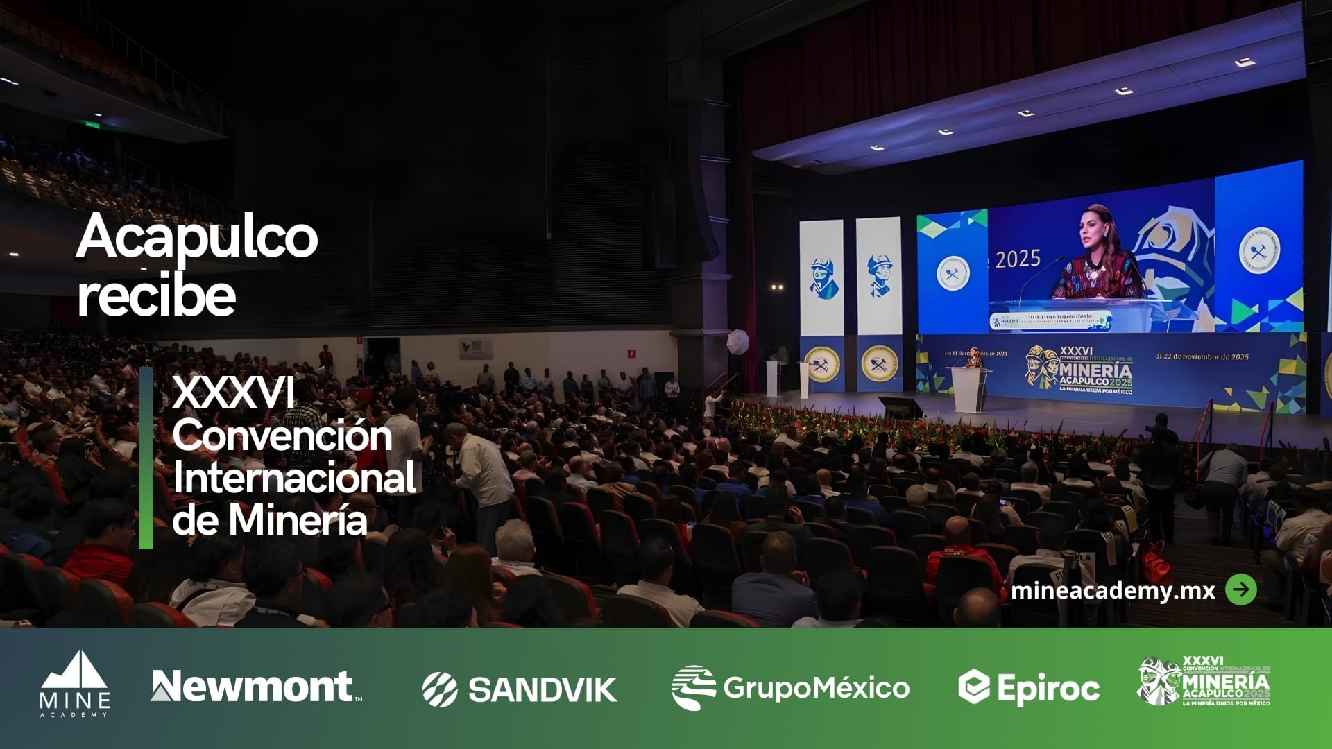 Acapulco recibe la XXXVI Convención Internacional de Minería