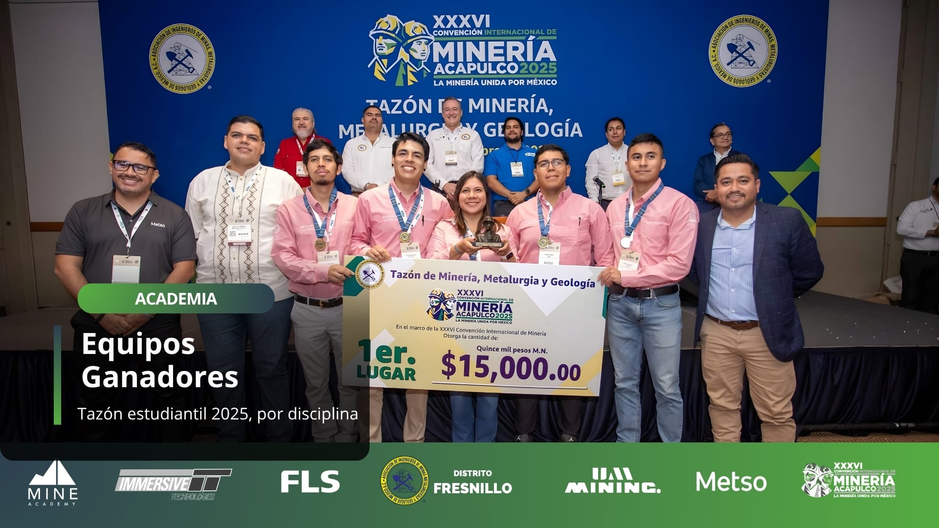 Resultados del Tazón Estudiantil de la Convención Minera 2025