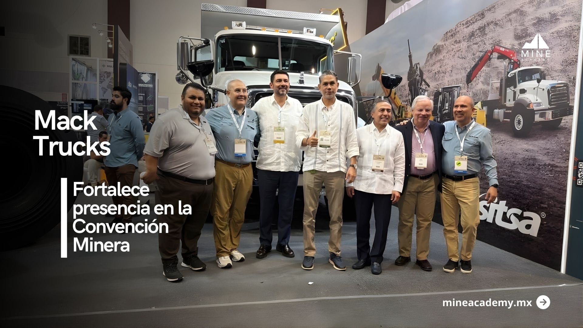 Mack Trucks concluye una semana estratégica en la Convención Minera 2025