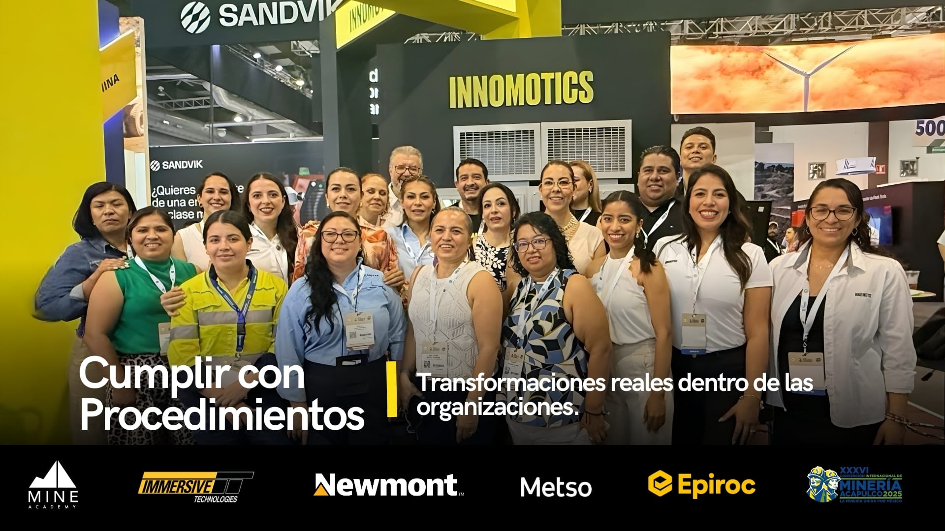 Innomotics destaca el valor del trabajo transversal en la Convención Minera