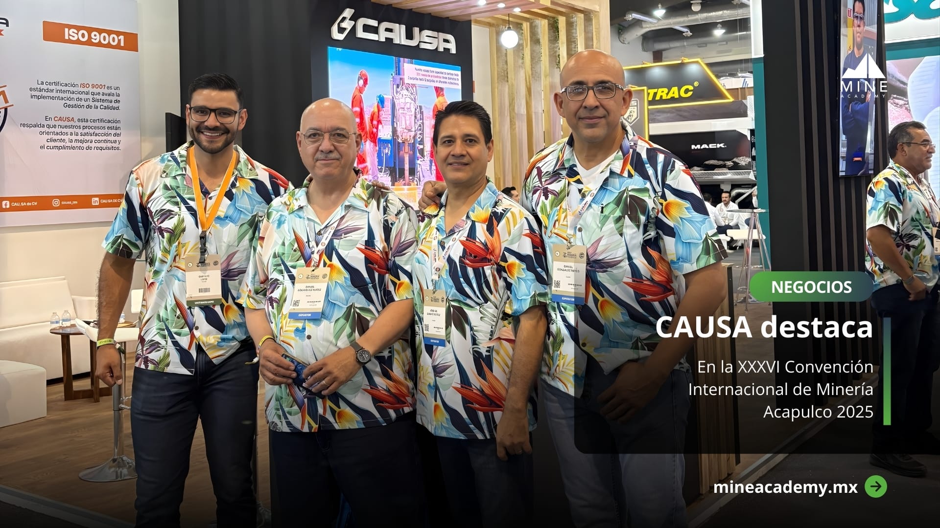 CAUSA destaca en la XXXVI Convención Internacional de Minería Acapulco 2025