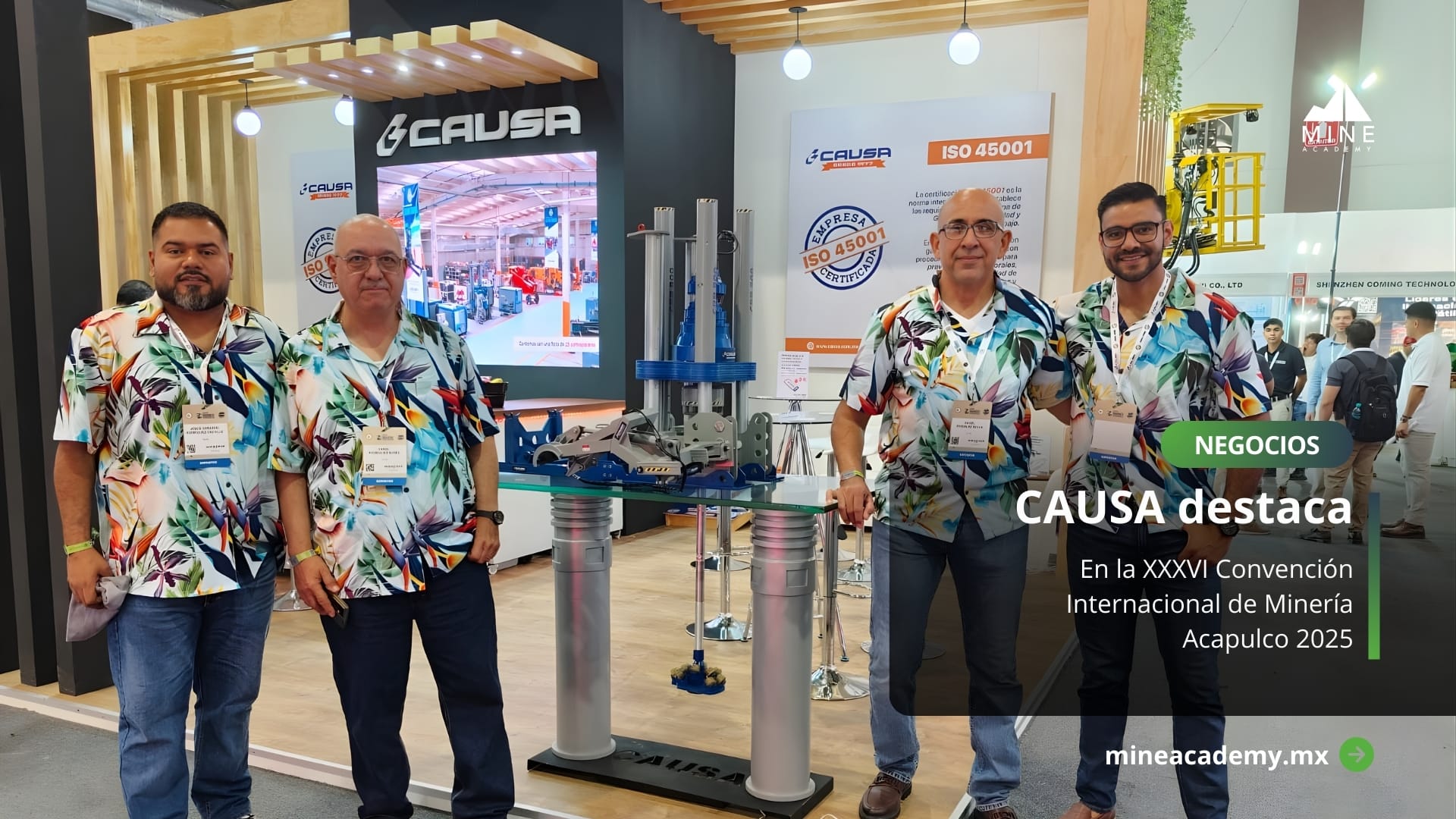 CAUSA destaca en la XXXVI Convención Internacional de Minería Acapulco 2025
