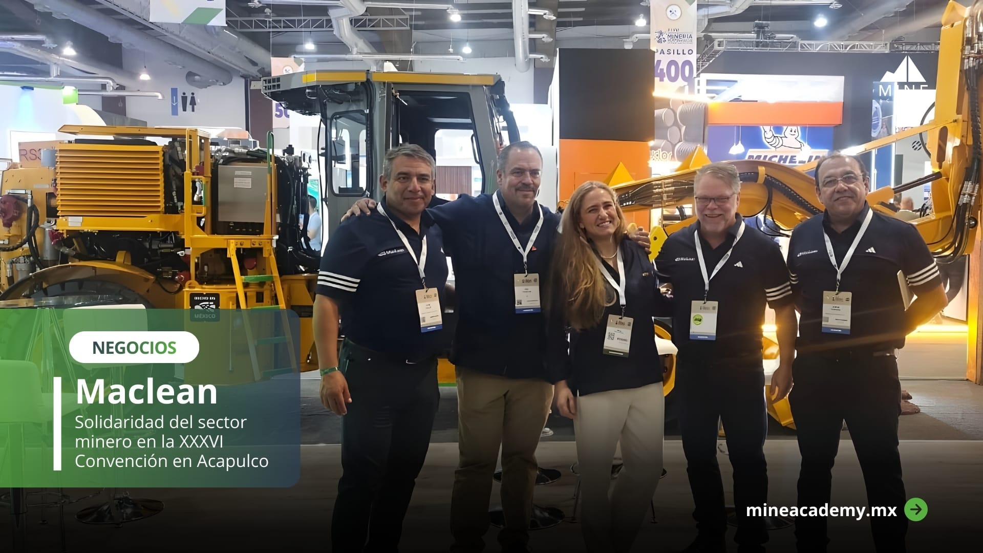 MacLean reconoce la solidaridad del sector minero en la XXXVI Convención en Acapulco