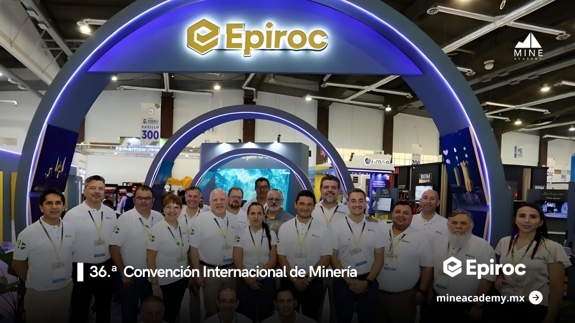 Epiroc presenta su Panel Común de Automatización en la Feria Minera de Acapulco